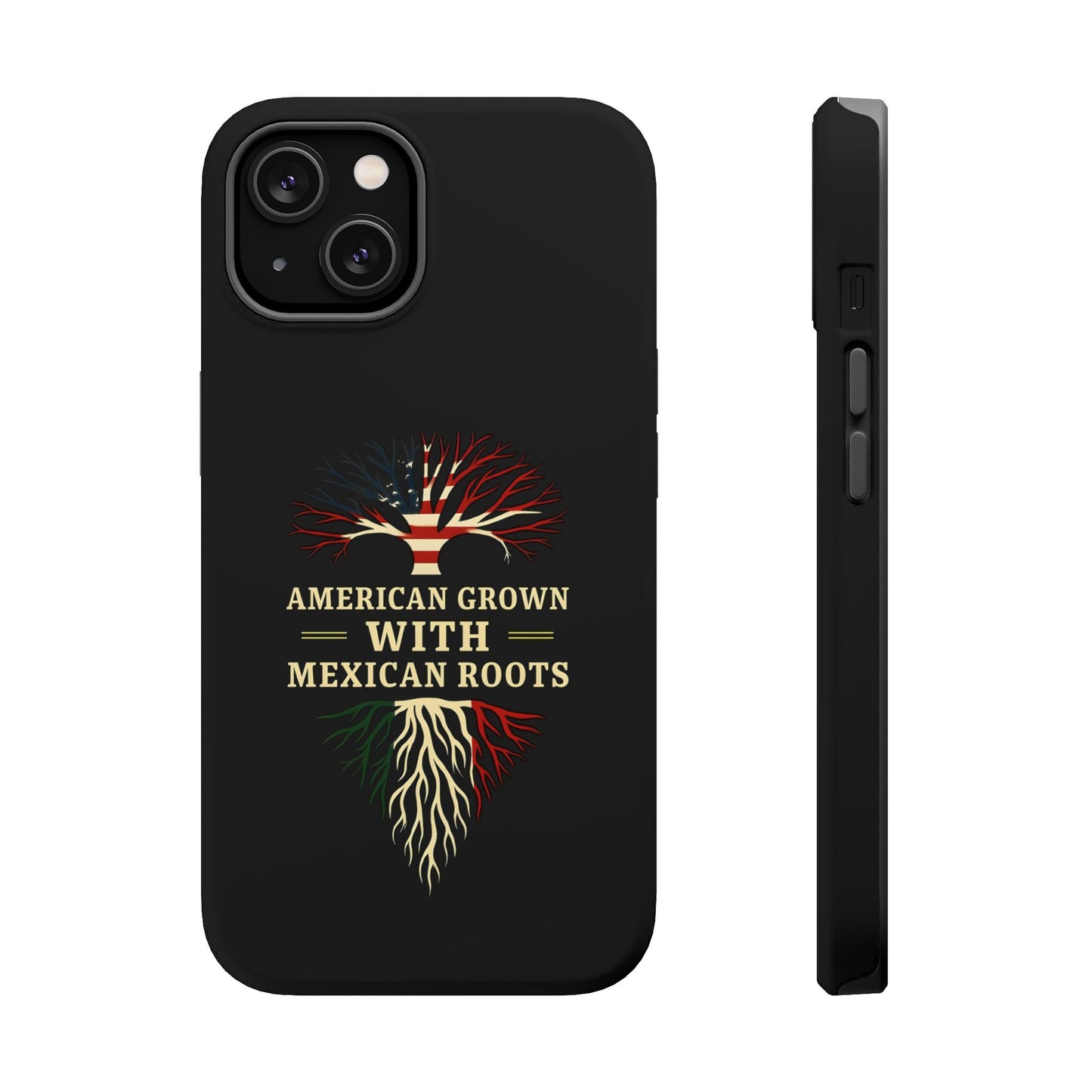 American Grown Magnetic Phone Case, Custom Tough Phone Cover, Unique Phone Accessory, Gift for Her, Multicultural Pride