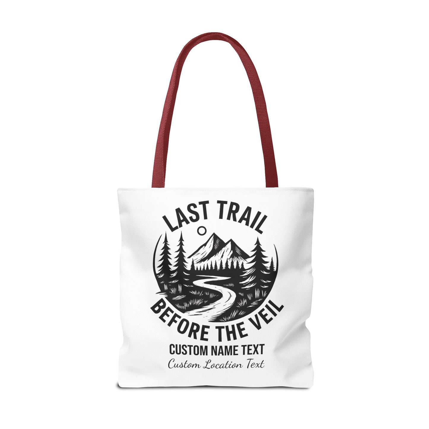 Bachelorette Last Trail Before the Veil Tote, Bride Tote Bag, Bridesmaid Tote Bags, Hen Party Favors, Bride Squad