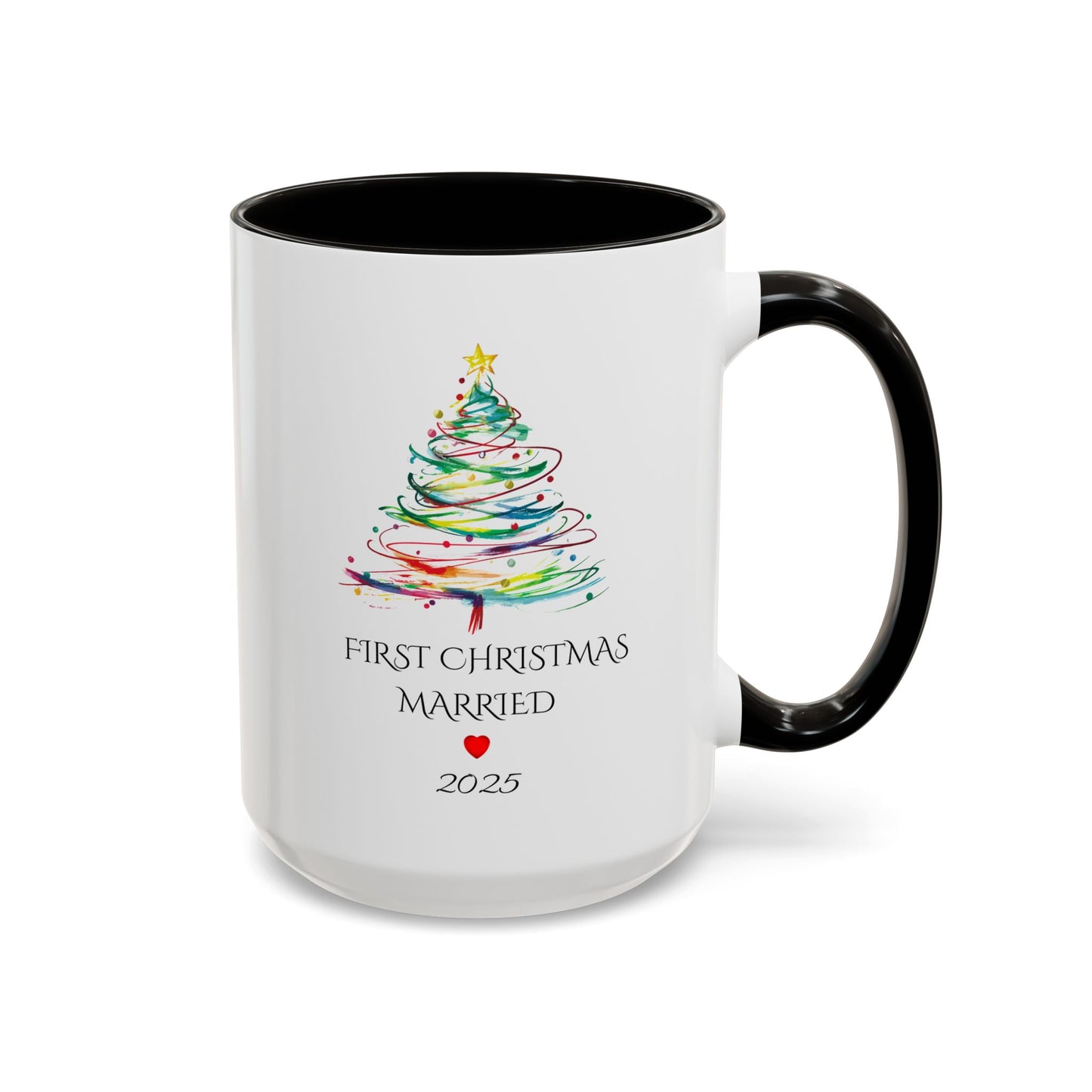 First Year Married Mug, Mr and Mrs Mug, Couple Mug, First Christmas Married, Just Married Gift, Newlywed Gift Ideas