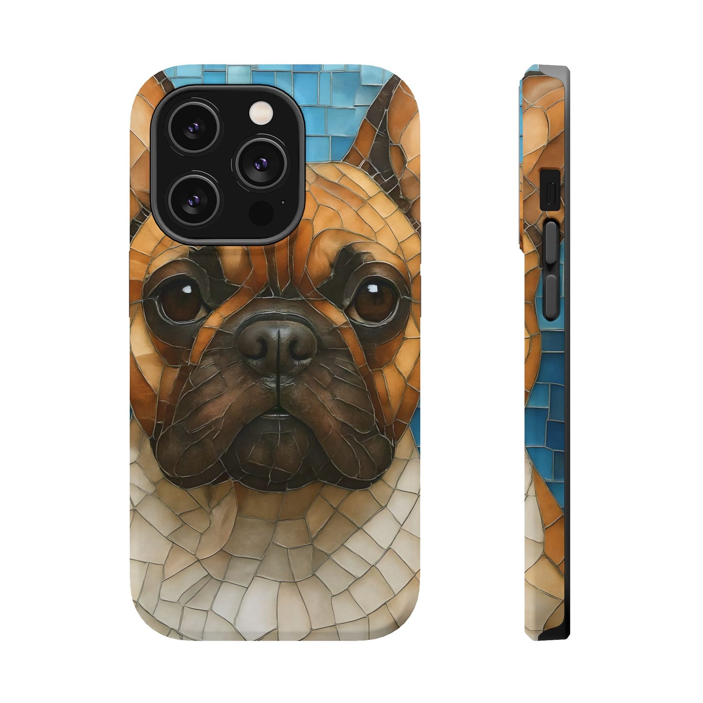 French Bulldog Mosaic Phone Case, French Bulldog Art, Dog iPhone Case, Frenchie Mom, French Bulldog Gift, Dog Lover