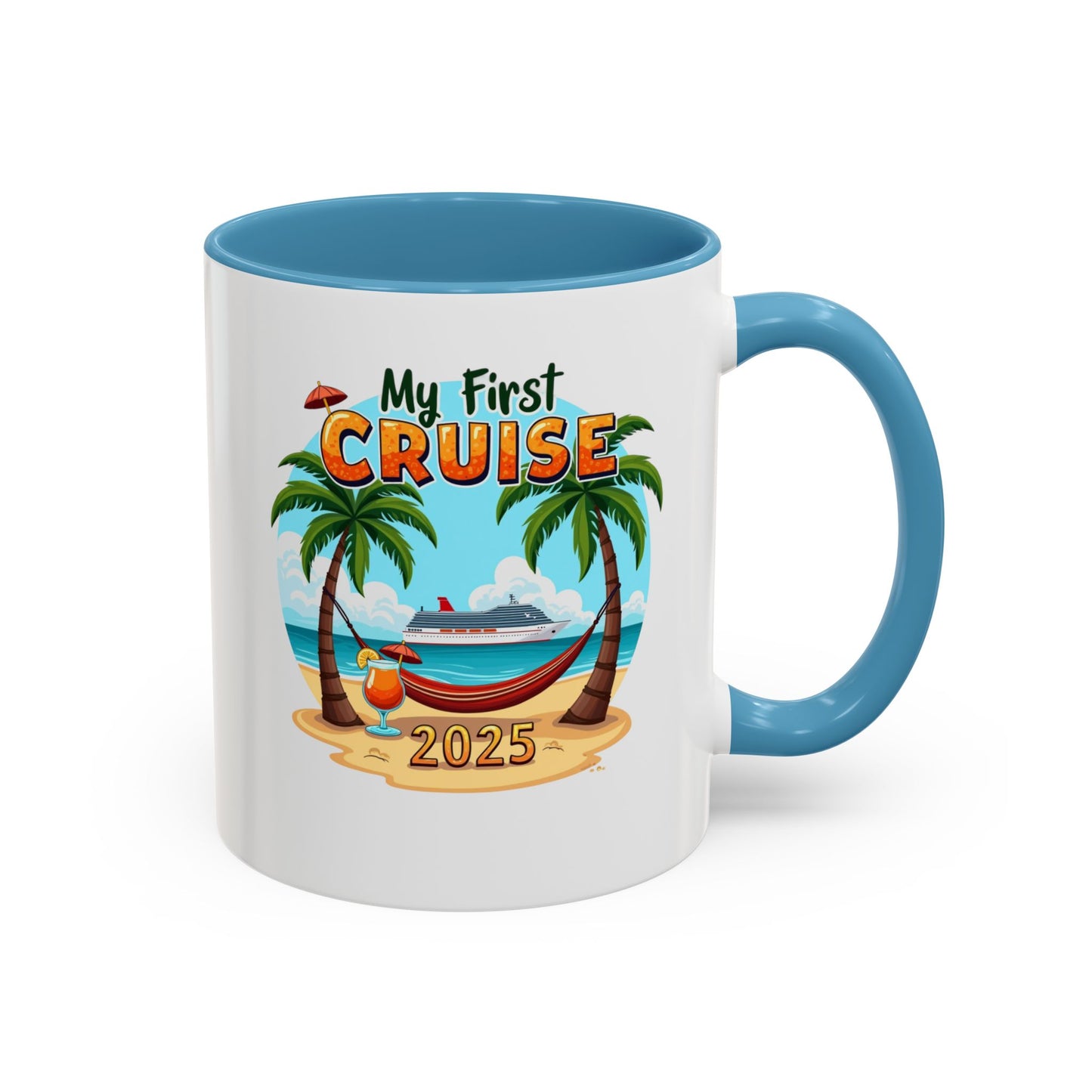 My First Cruise Coffee Mug, Royal Caribbean Mug, Cruise Gift, Cruise Ship Mug, Disney Cruise Line, Travel Mode