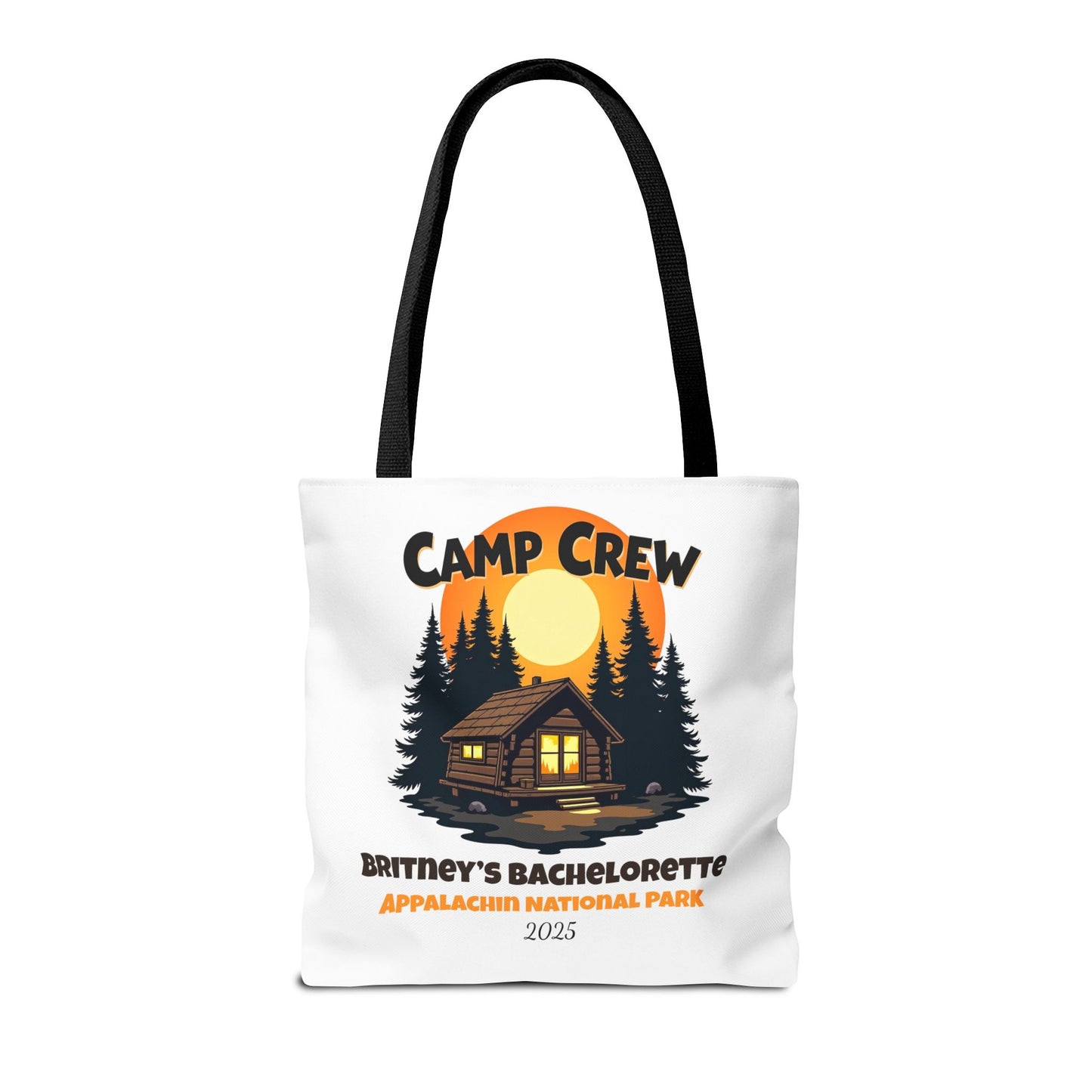 Bachelorette Camp Crew Tote Bag, Bride Beach Bag, Camp Bride, Camping Bach, Bridal Tote Bag, Custom Beach Bag