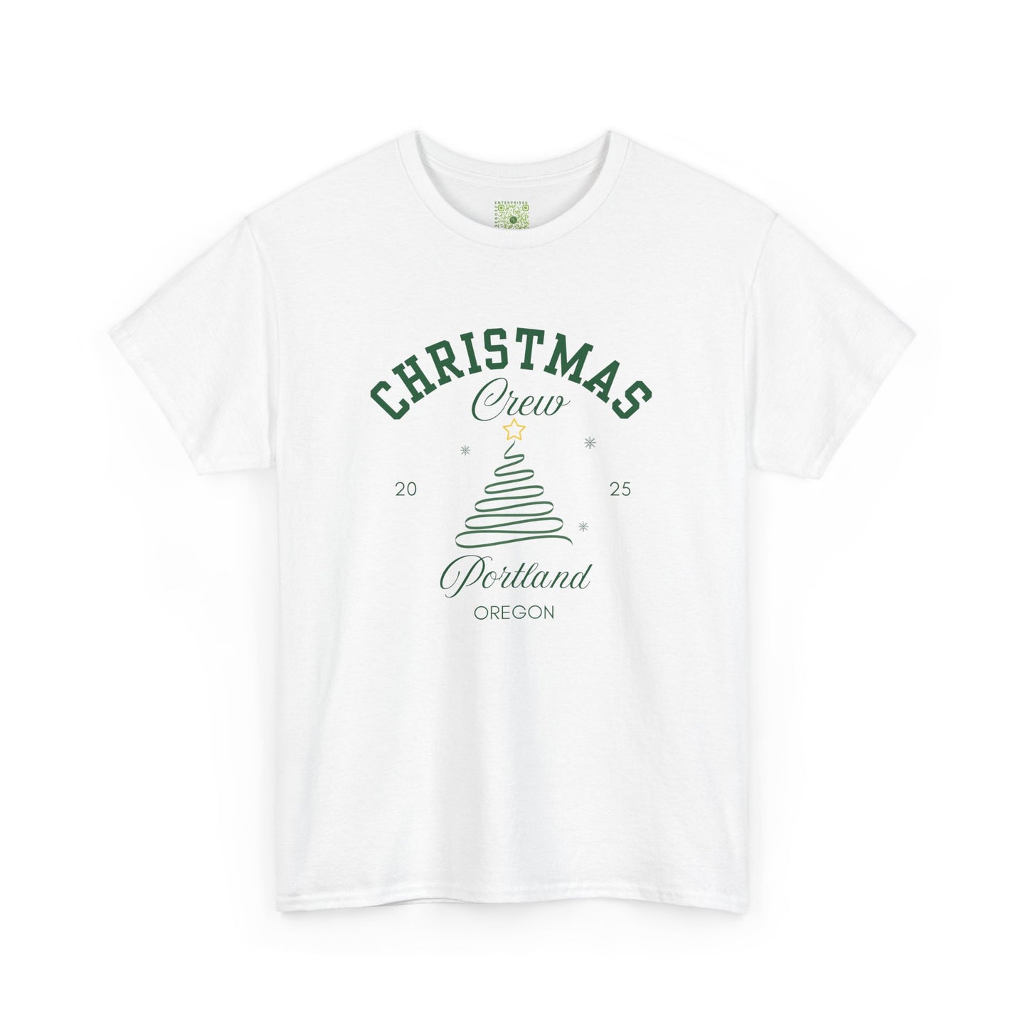 Christmas Crew Shirt 2025, Personalized Holiday Matching Tee, Family Vacation Christmas Outfit