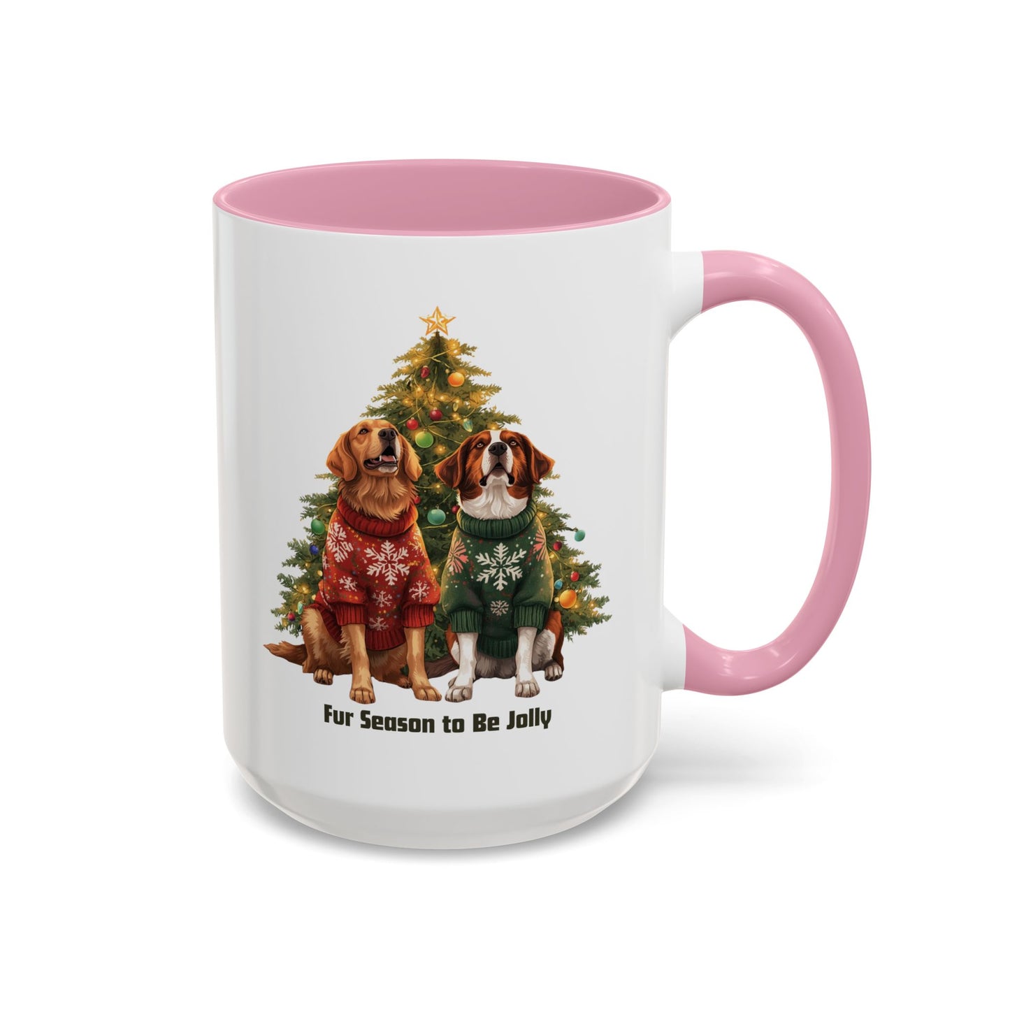 Festive Dog-Themed Mug for Pet Lovers, Dog Christmas Mug, Cute Christmas Dog Mug, Custom Dog Mom Mug, Merry Christmas