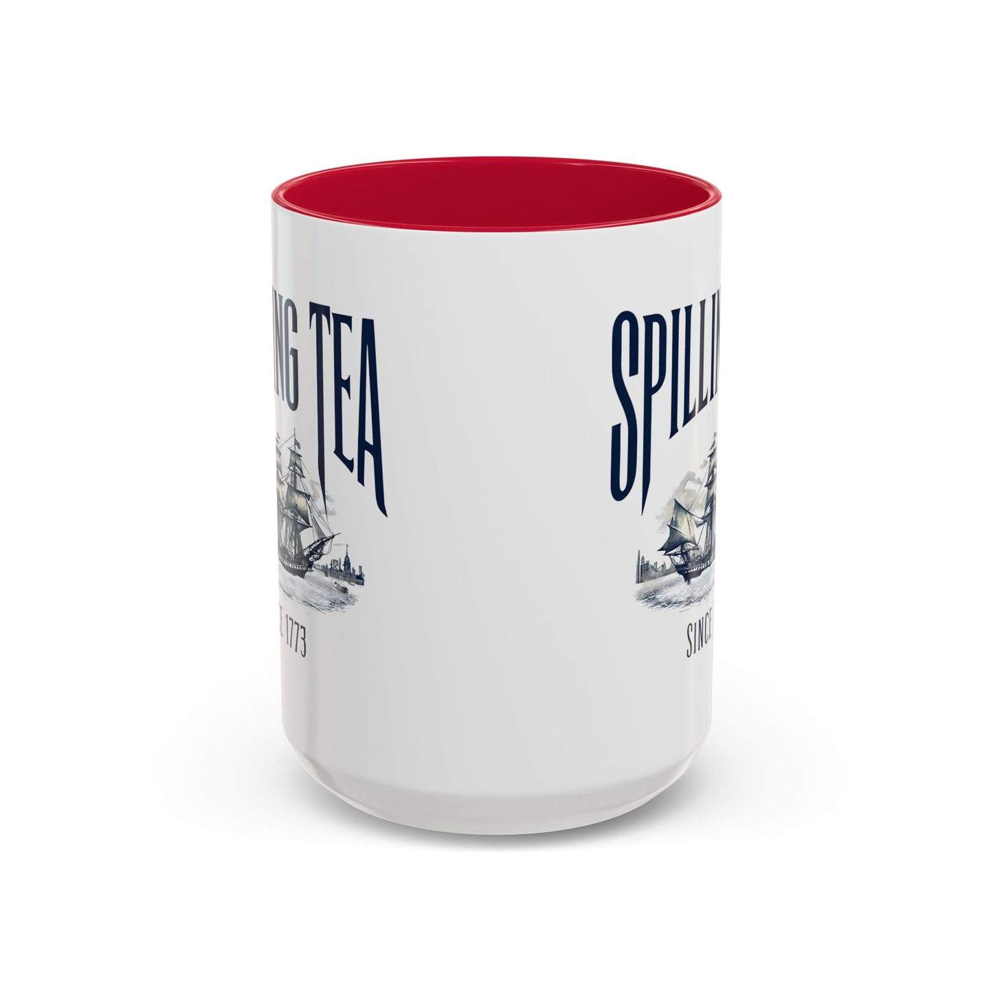 Spilling Tea Since 1773 Coffee Mug, Patriotic Coffee Mug, Funny Patriot Gift, American Freedom, Memorial Day