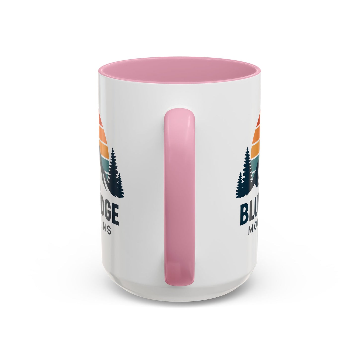 Blue Ridge Mountains, One Happy Camper, Accent Coffee Mug, Blueridge Mug, Blue Ridge Parkway, Camping Coffee Mug, Camping Gift