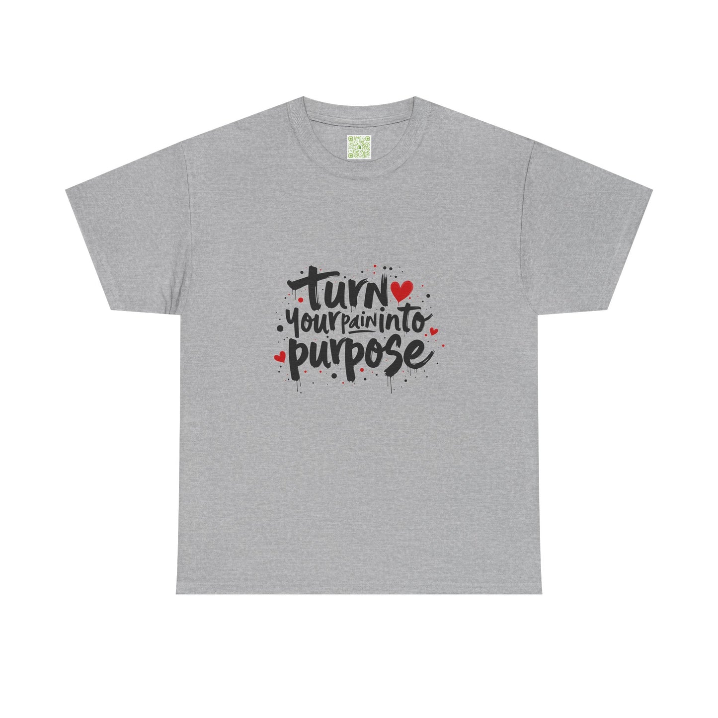 Enneagram Four Shirt, Turn Pain into Purpose Tee, Personality Type 4, Enneagram 4 Tee, Self Growth, Enneagram Types Gift