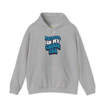 Retired in My Cruise Era Hoodie, Cozy Unisex Sweatshirt, Retirement Cruise, Travel Merch, Cruise Vibes Hoodie, Retro