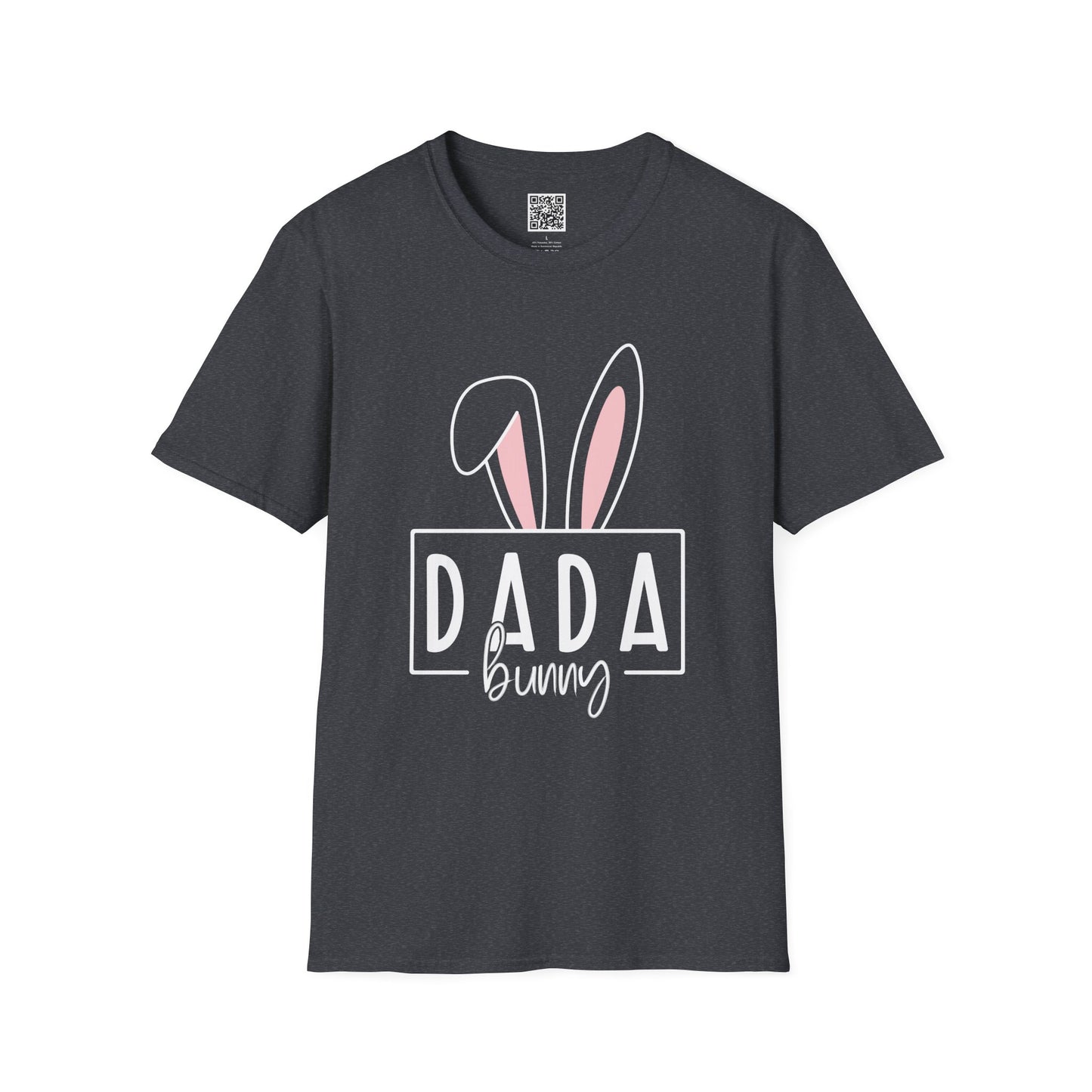 Dada Bunny Ears Unisex Softstyle T-Shirt - Cute Easter Apparel for Aunts