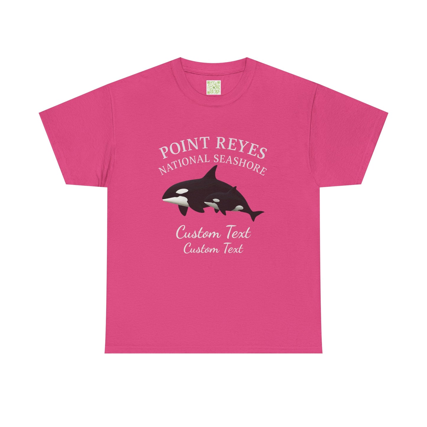 Point Reyes National Seashore Orca Tee, Marin County Whale Shirt, California Coast T-shirt, Pacific Ocean Gift, Whale Watching Apparel