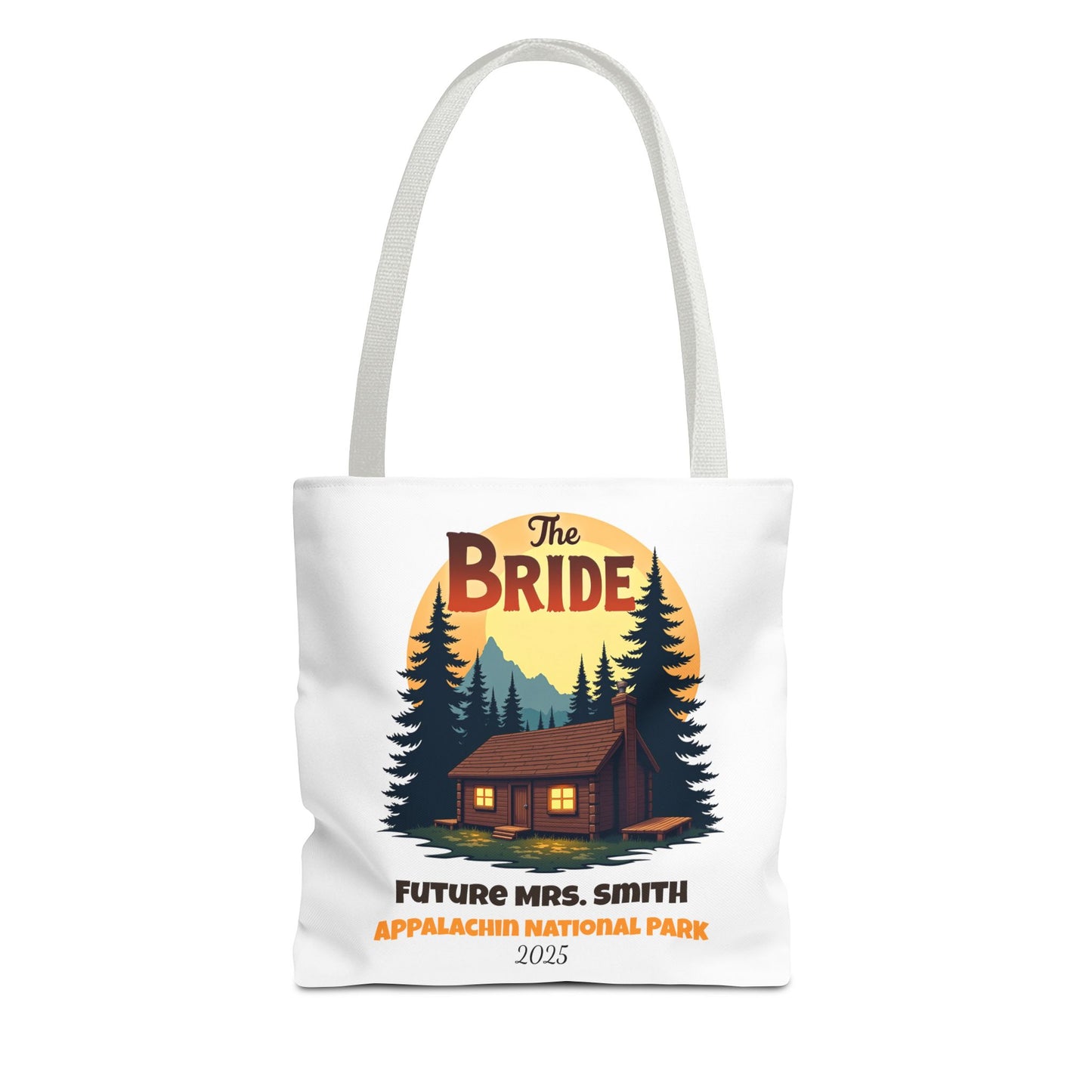 Camp Bride Tote Bag, Bride Beach Bag, Bridal Tote Bag, Camp Bachelorette, Bach Party Favors, Custom Beach Bag