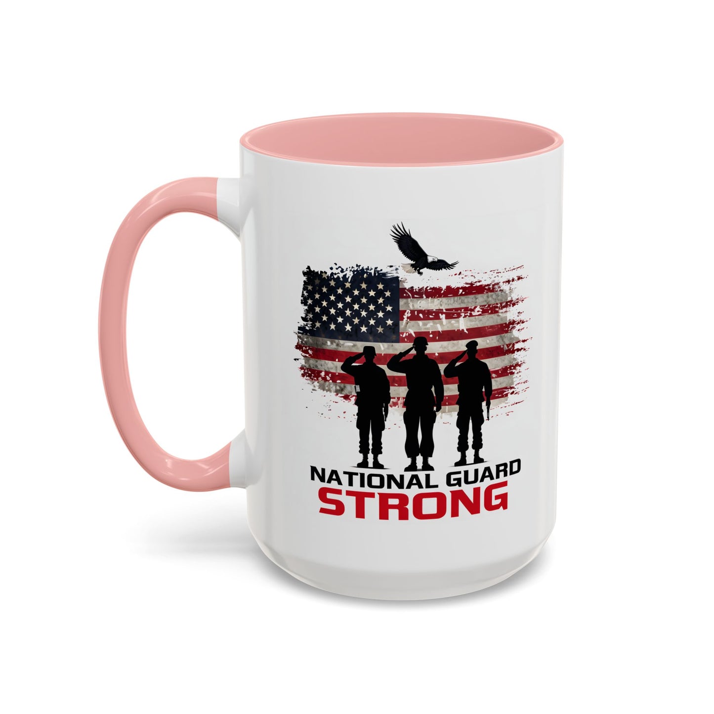 Patriotic National Guard Coffee Mug, Air National Guard, Army Wife Mug, Gift for Soldier, Army Veteran Gift, Army Dad Mug