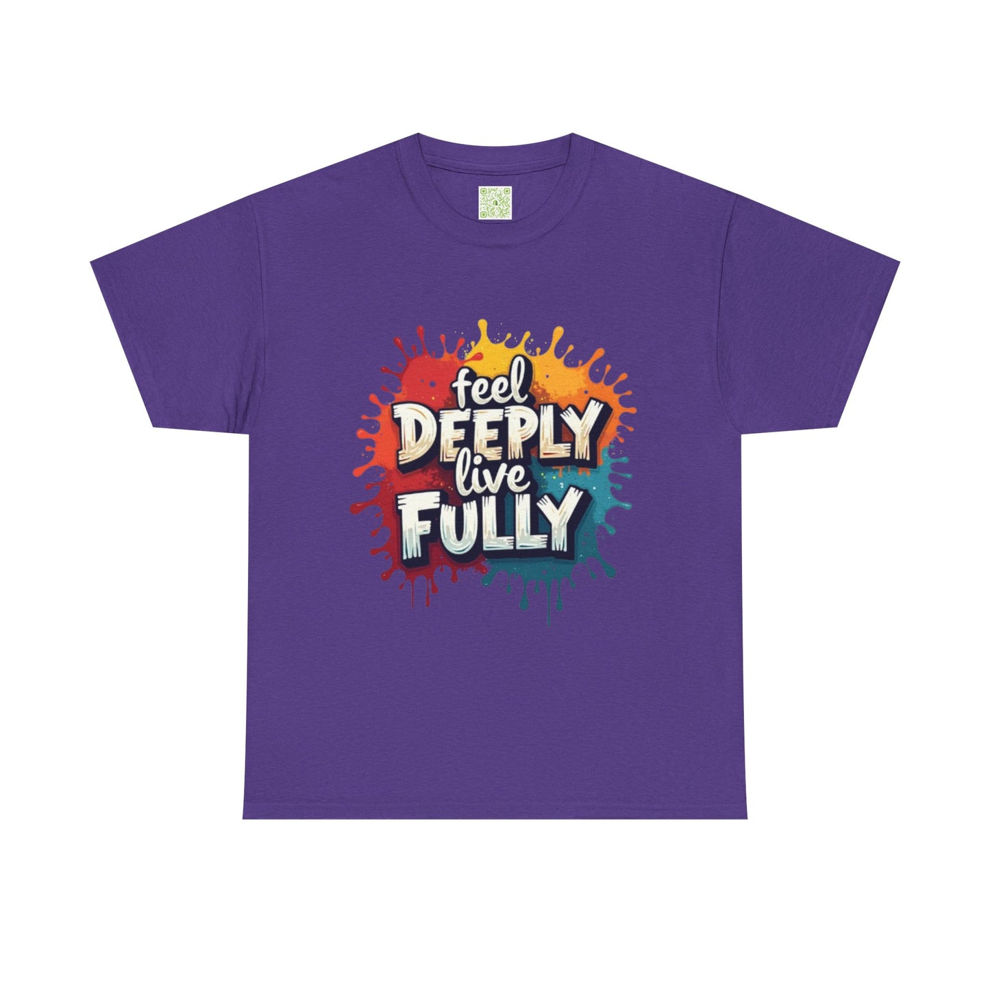 Enneagram  Type 4 Feel Deeply Live Fully Tee, Enneagram Gift, Individualist T-Shirt, Graphic Tshirt, Enneagram Merch