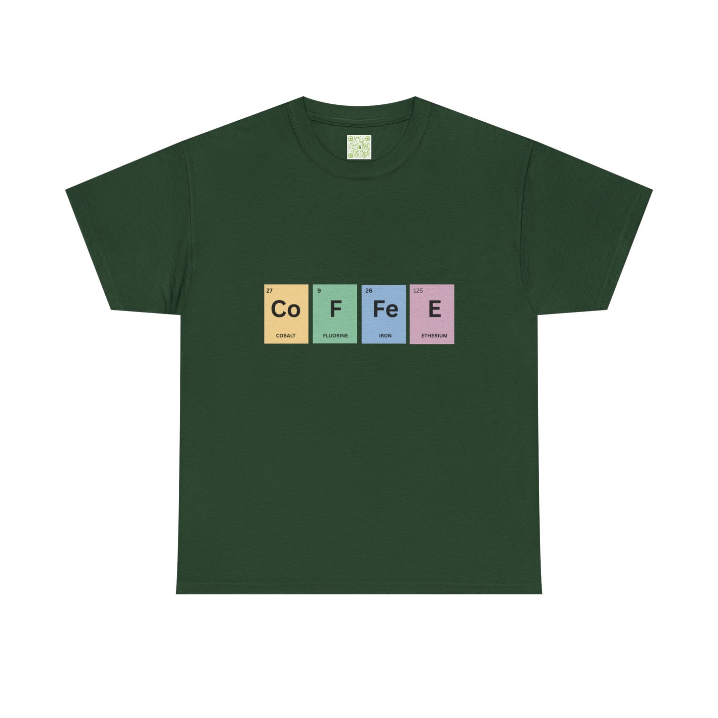 Creative Coffee Science Shirt, Chemistry Elements Tee, Periodic Table Shirt, Gift for Chemist, Science Teacher