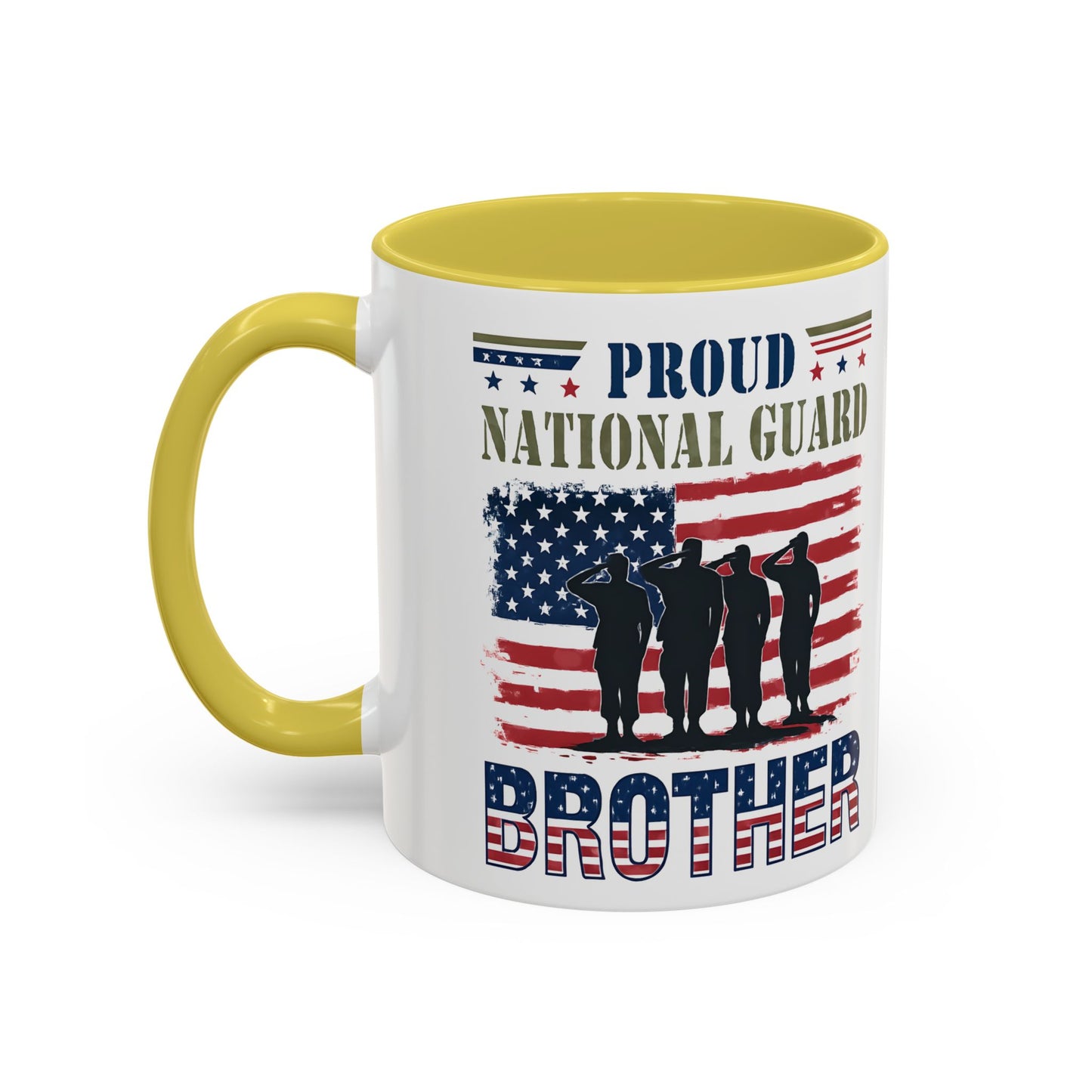 National Guard, Proud Brother Coffee Mug, Veteran Appreciation Mug, Military Family Gift, Army Gifts, Tactical Gifts