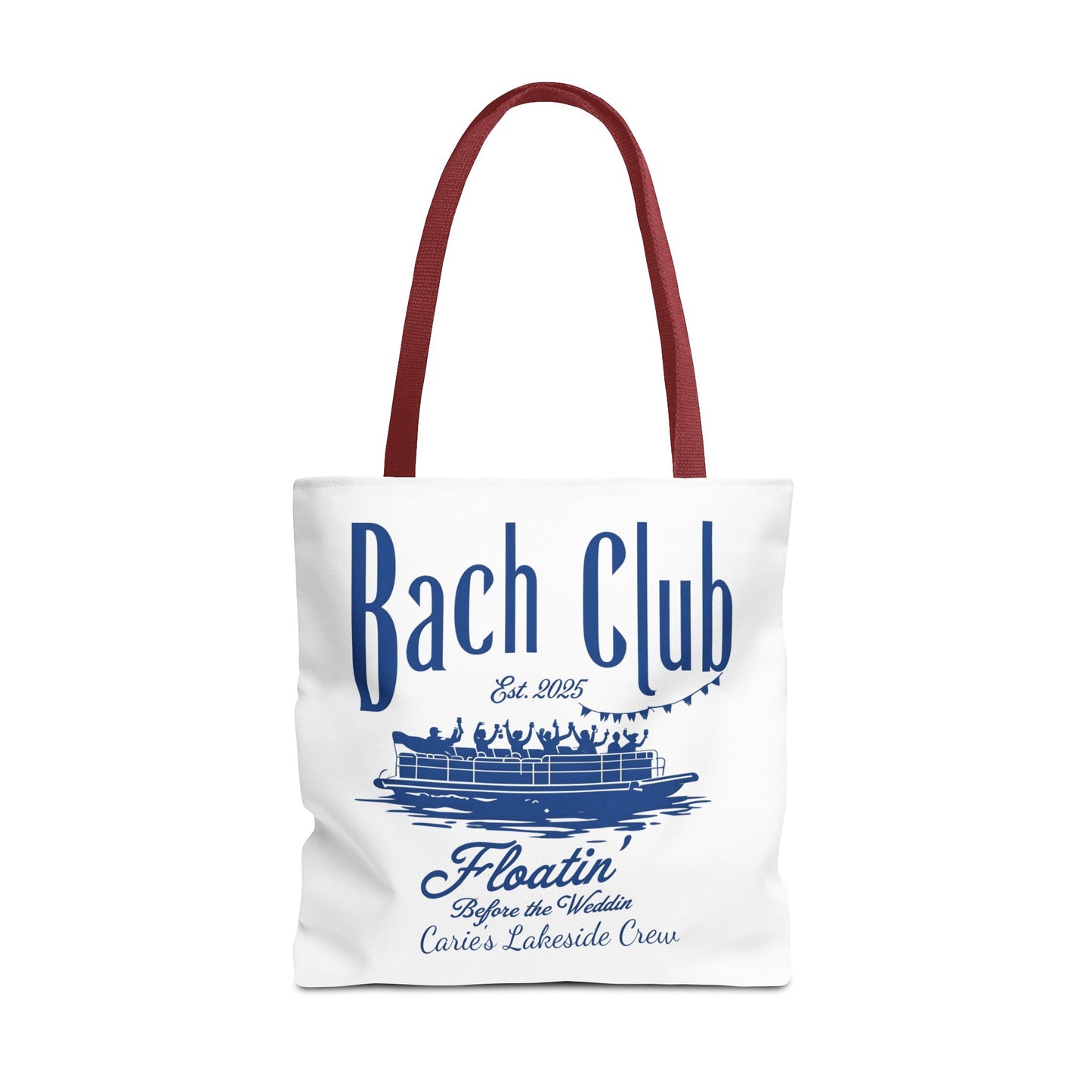 Personalized Lake Bach Club Tote Bag, Bride Tote Bag, Bridesmaid Tote Bags, Hen Party Favors, Girls Trip Gifts