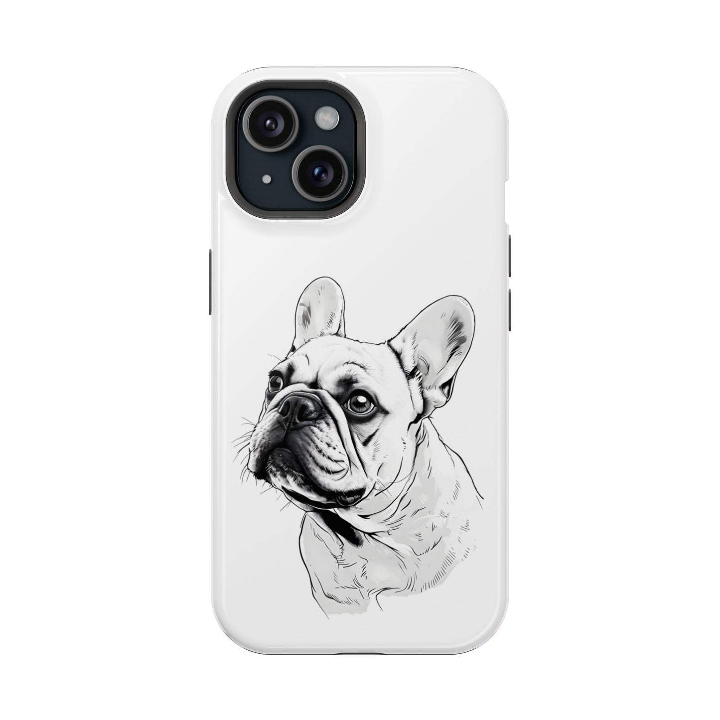 French Bulldog Magnetic Phone Case, Custom Pet Case, Durable Phone Accessories, Gift for Dog Lovers, Unique Phone Protection