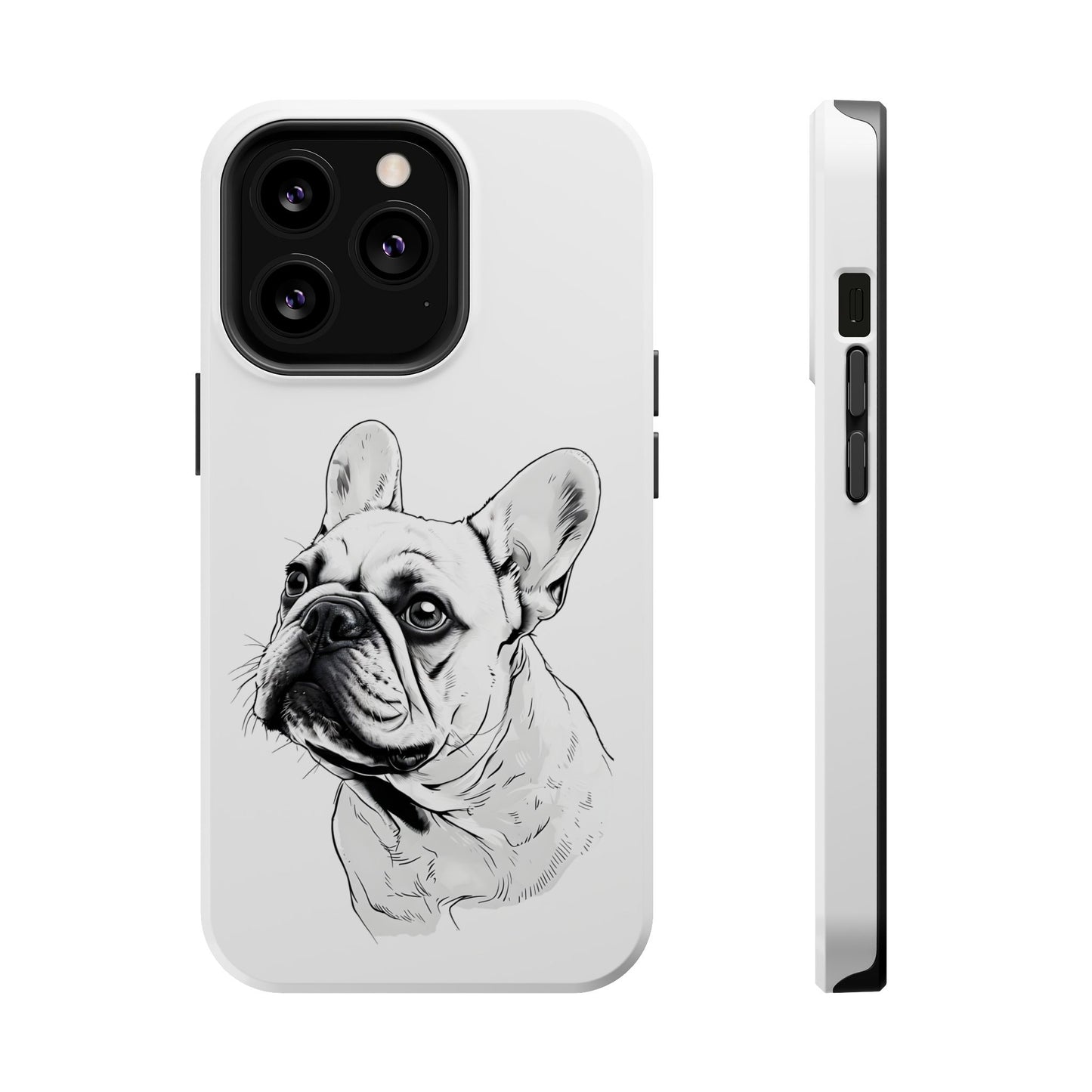 French Bulldog Magnetic Phone Case, Custom Pet Case, Durable Phone Accessories, Gift for Dog Lovers, Unique Phone Protection