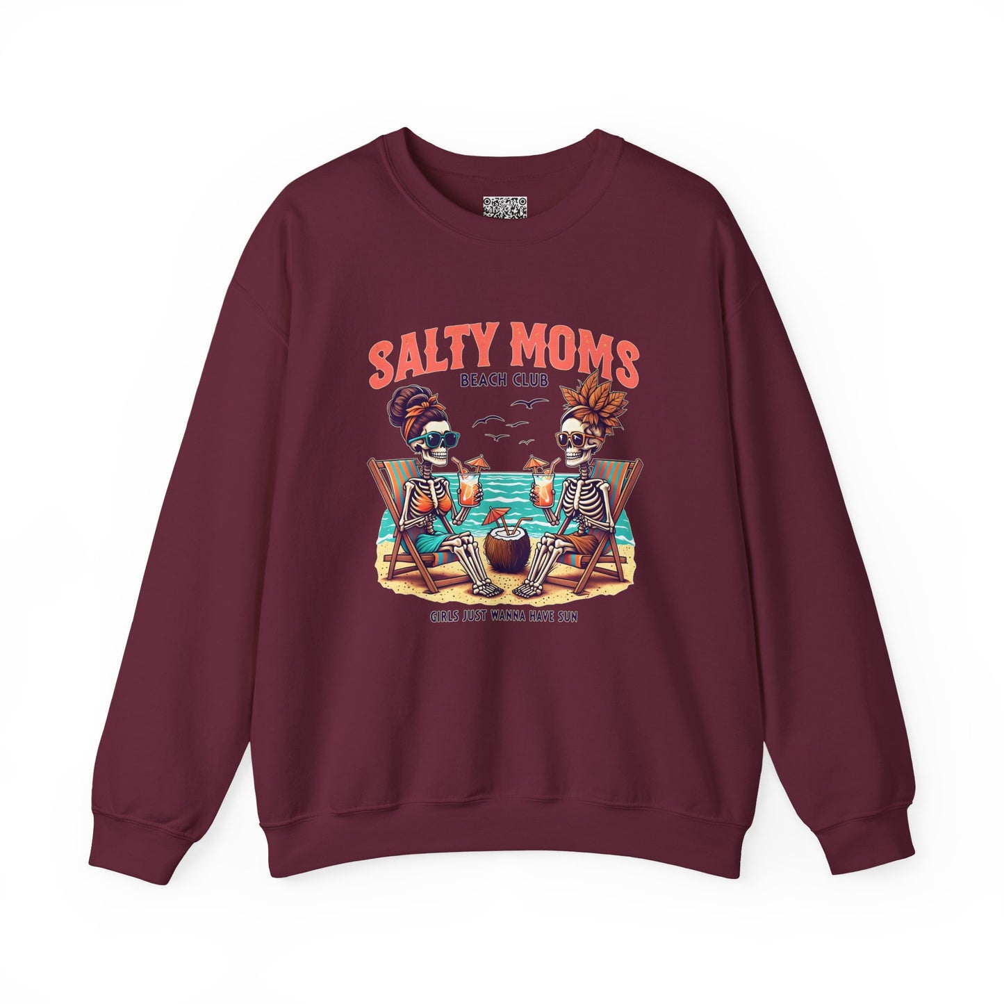 Salty Moms Beach Club Sweatshirt, Beach Club Shirt, Summer Vibes, Girls Wanna Have Sun, Stay Salty Shirt, Beach Days