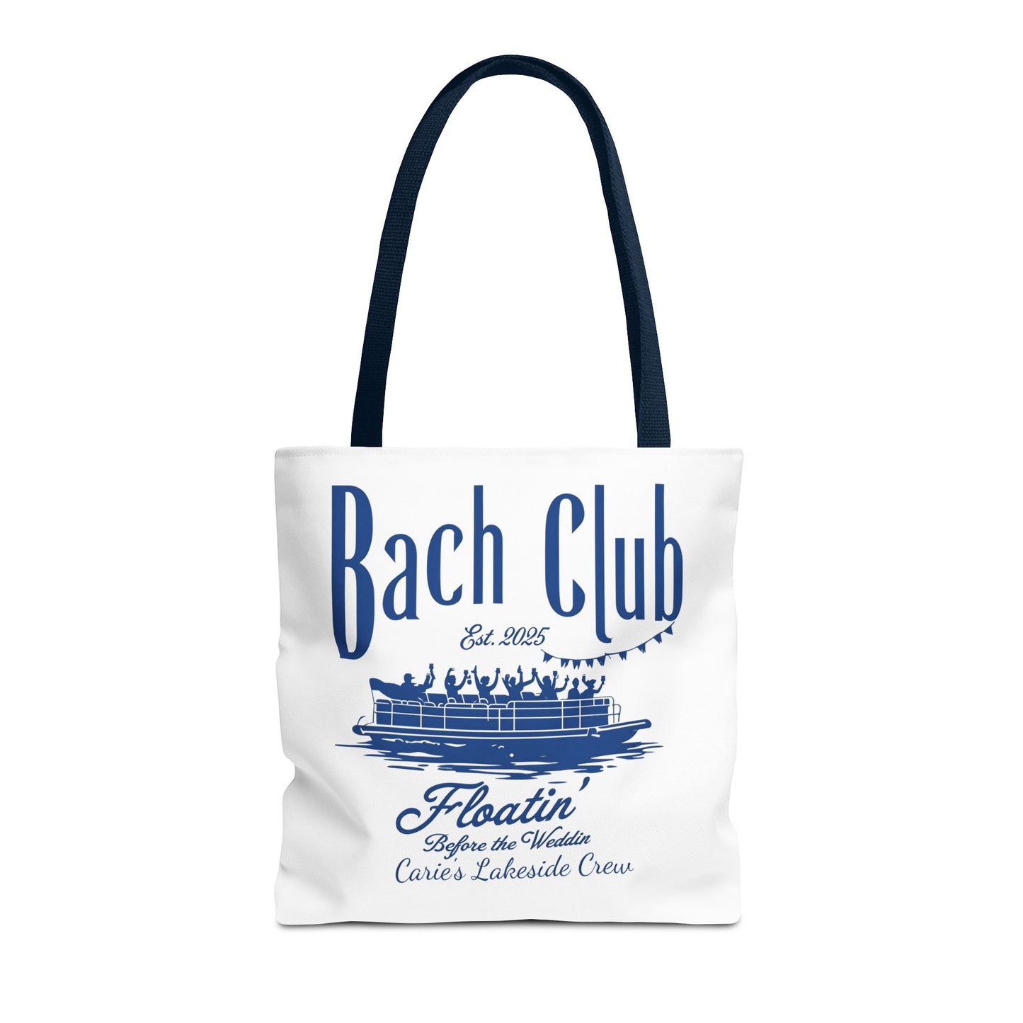 Personalized Lake Bach Club Tote Bag, Bride Tote Bag, Bridesmaid Tote Bags, Hen Party Favors, Girls Trip Gifts