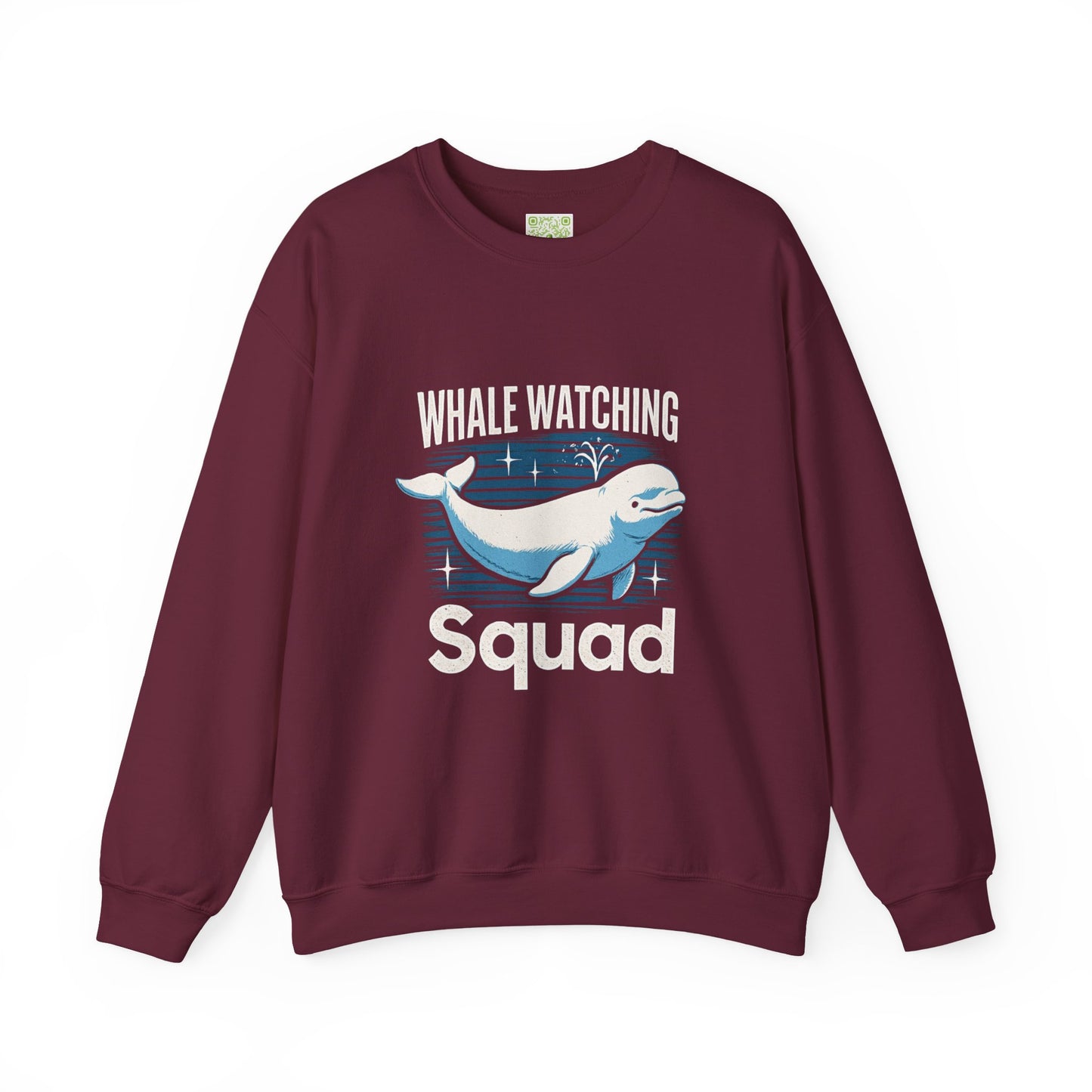 Whale Watching Squad Sweatshirt, Unisex Crewneck, Personalized Whale Watching, Whale Shirt, Whale Gifts, Blue Whale