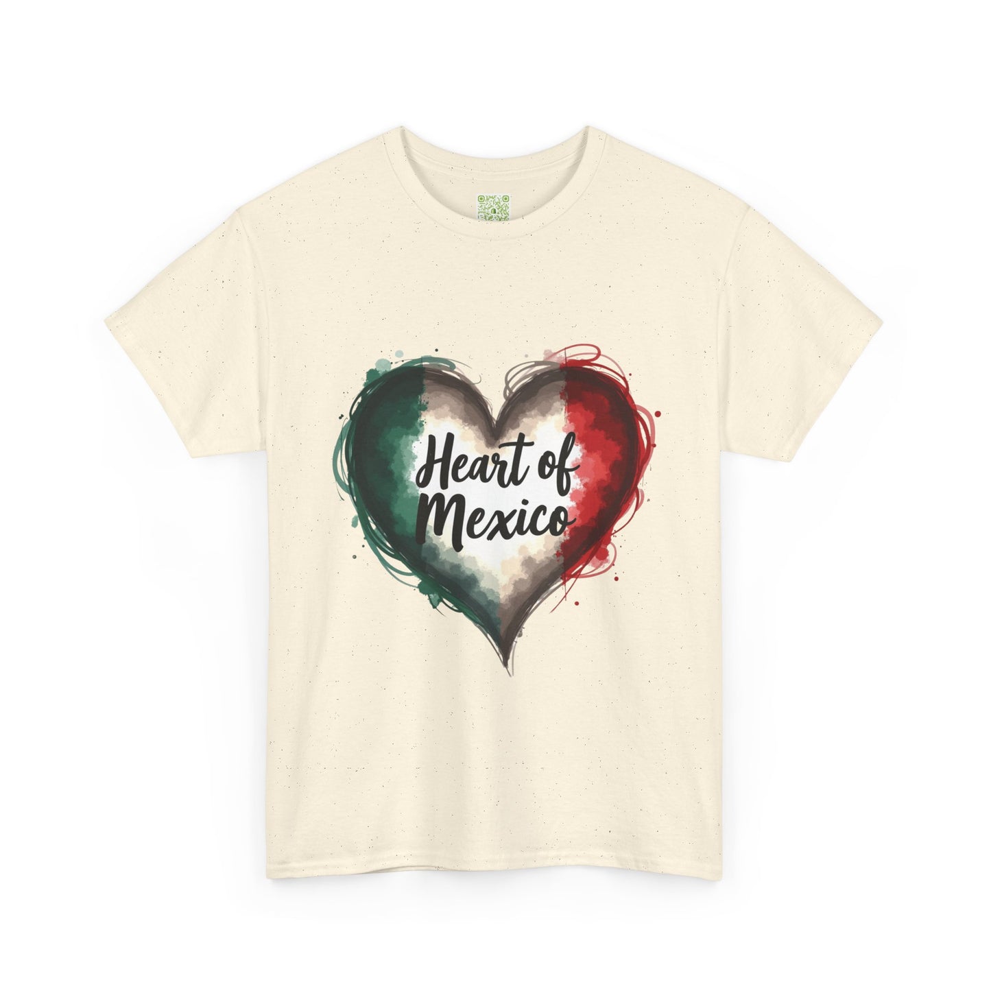 Viva la Vida Heart of Mexico Tee, Unisex Cotton Tee, Celebrate Mexican Heritage, Cinco de Mayo, Gift for Culture Lovers, Mexican Pride Tee