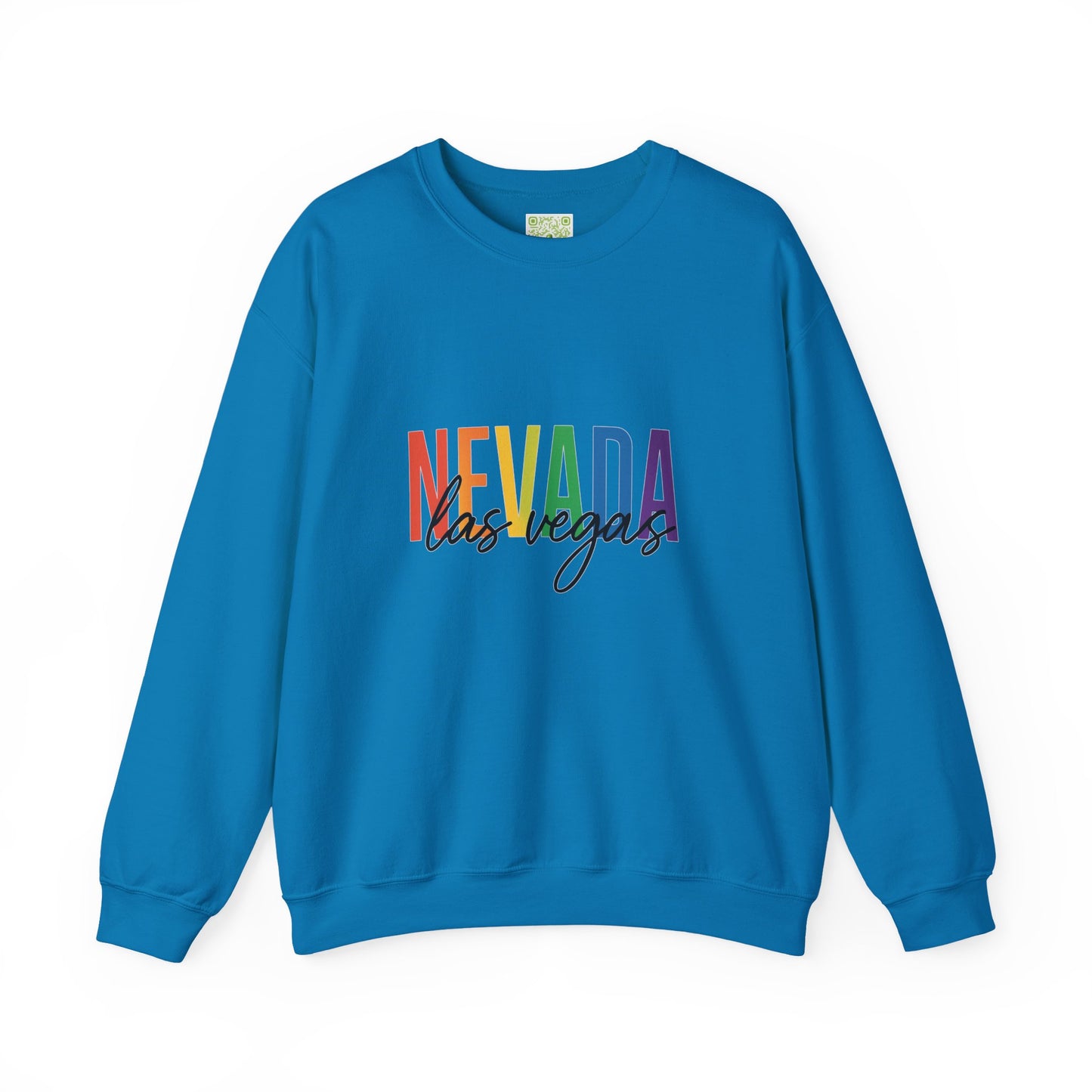 Nevada Las Vegas Pride Crewneck Sweatshirt, Pride Month Shirt, Bisexual Shirt, Queer Shirt, LGBT Shirt, Trans Shirt