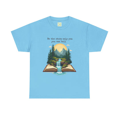 Enneagram 4 T-Shirt,  Be The Story Only You Can Tell, Inspirational Book Graphic T-Shirt, Enneagram 4, Individualist Tee, Self Growth, , Enneagram Type 4