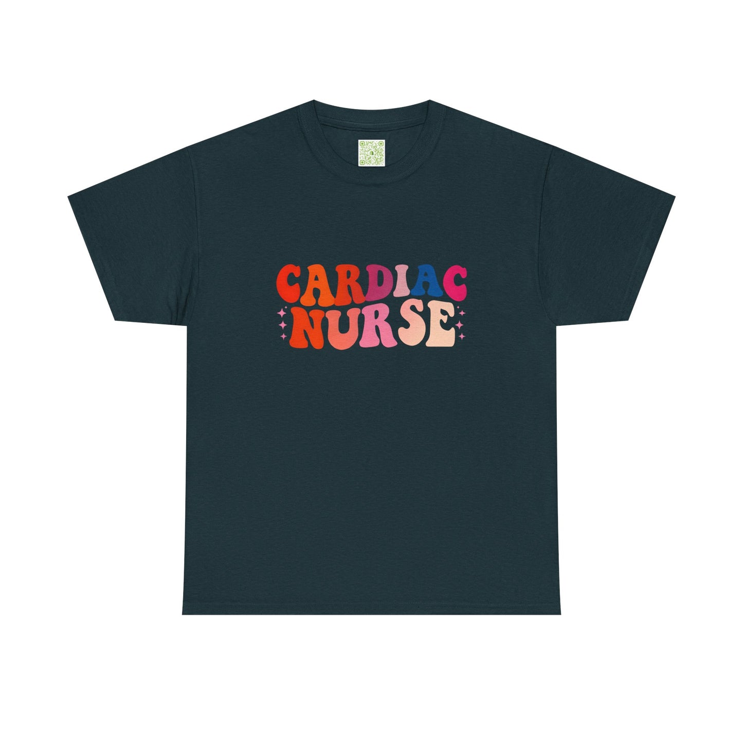 Cardiac Nurse Unisex Heavy Cotton Tee, Cardiac Nurse Shirt, ICU Nurse Gift, Nurses Day Gift, Nurse Squad Shirt