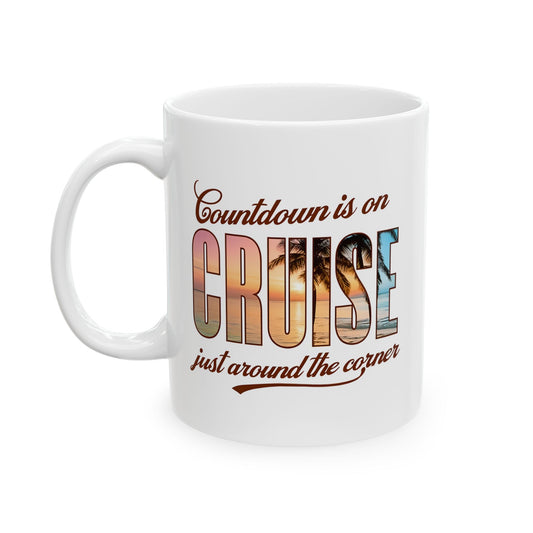 Cruise Countdown Mug, Cruise Ship Cup, Family Cruise 2025, Bridesmaid Gifts, Bridesmaid Gift, Cruise Gift Ideas, Bachelorette Party