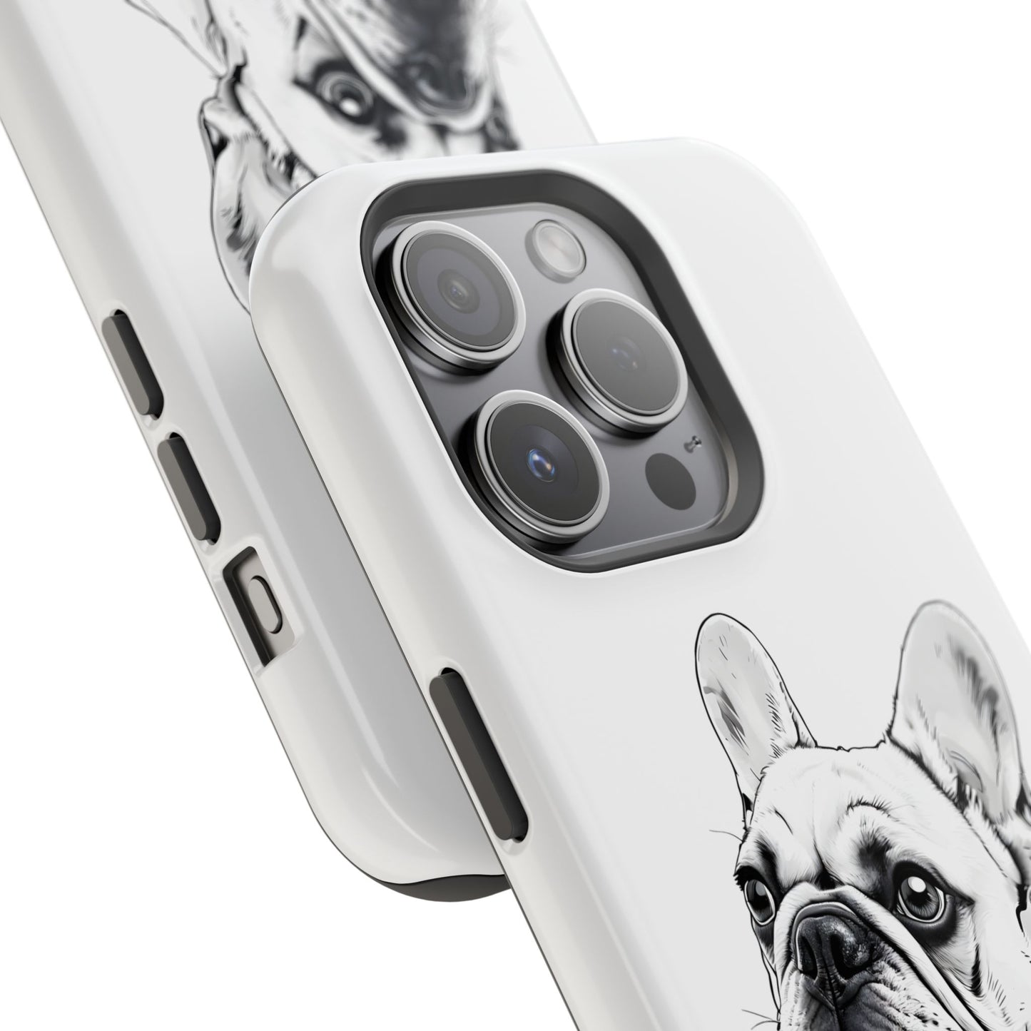 French Bulldog Magnetic Phone Case, Custom Pet Case, Durable Phone Accessories, Gift for Dog Lovers, Unique Phone Protection