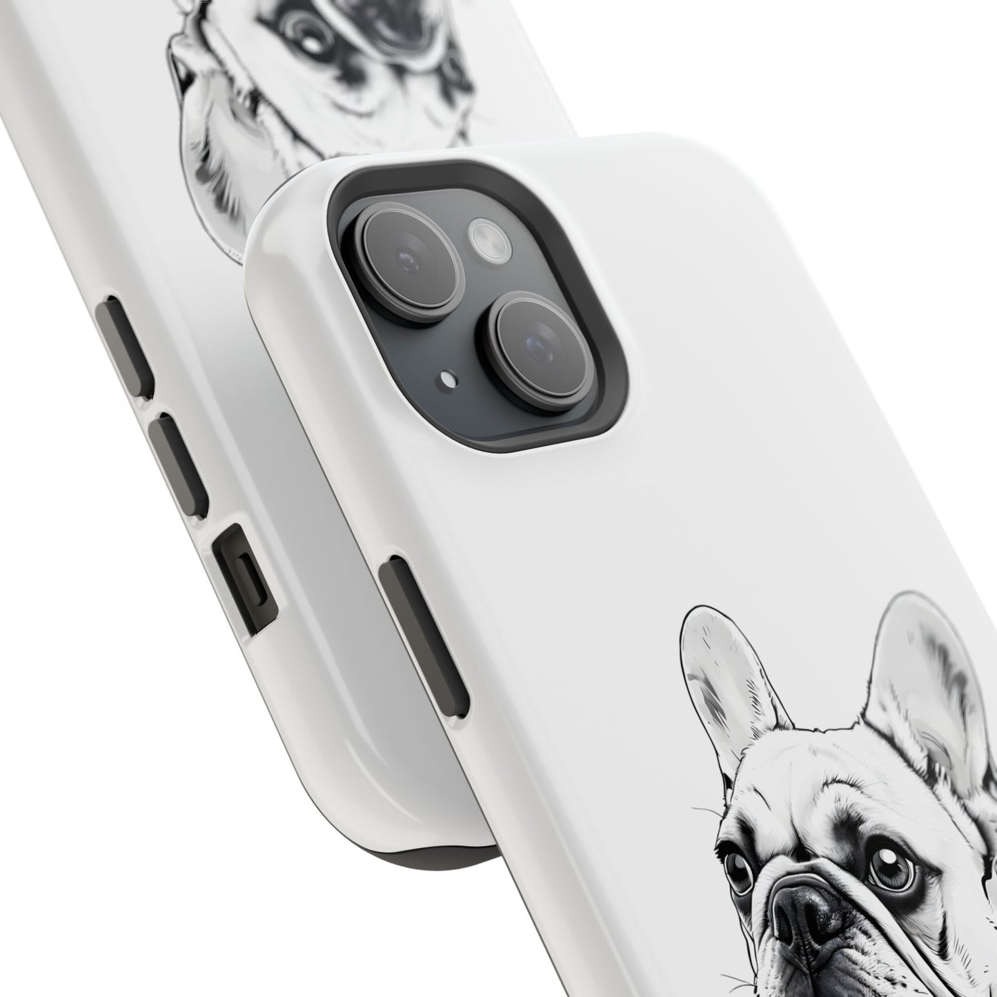French Bulldog Magnetic Phone Case, Custom Pet Case, Durable Phone Accessories, Gift for Dog Lovers, Unique Phone Protection
