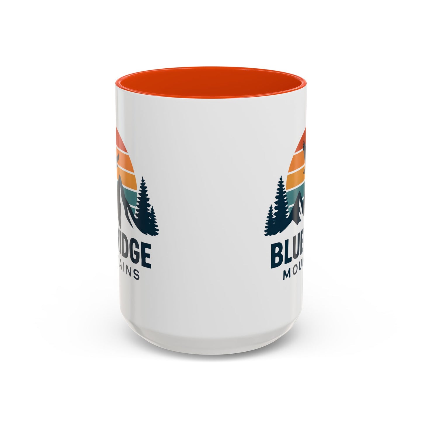 Blue Ridge Mountains, One Happy Camper, Accent Coffee Mug, Blueridge Mug, Blue Ridge Parkway, Camping Coffee Mug, Camping Gift
