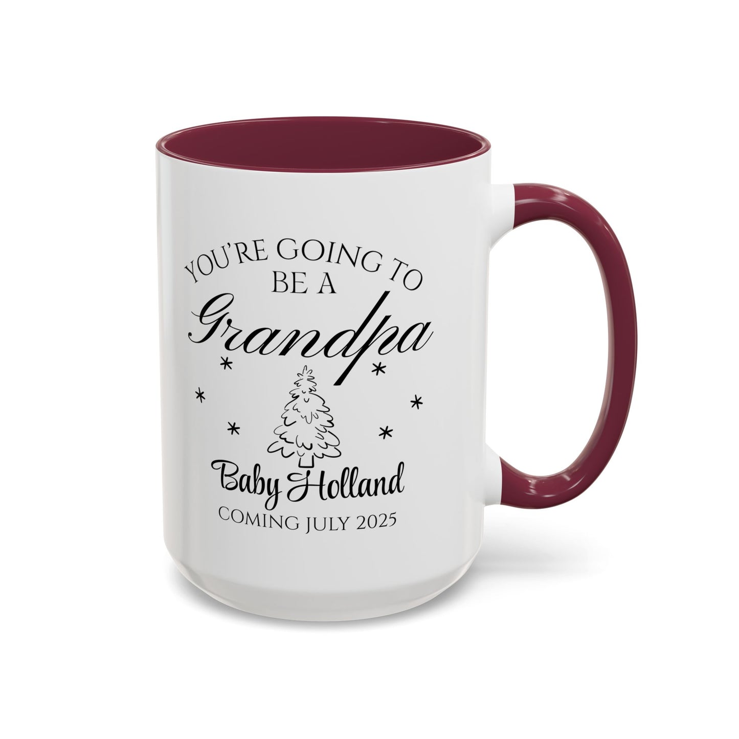 You’re Going to Be a Grandpa Mug, Pregnancy Announcement Coffee Cup, New Grandpa Gift, Baby Reveal Mug for Grandparents, Personalized Baby Announcement