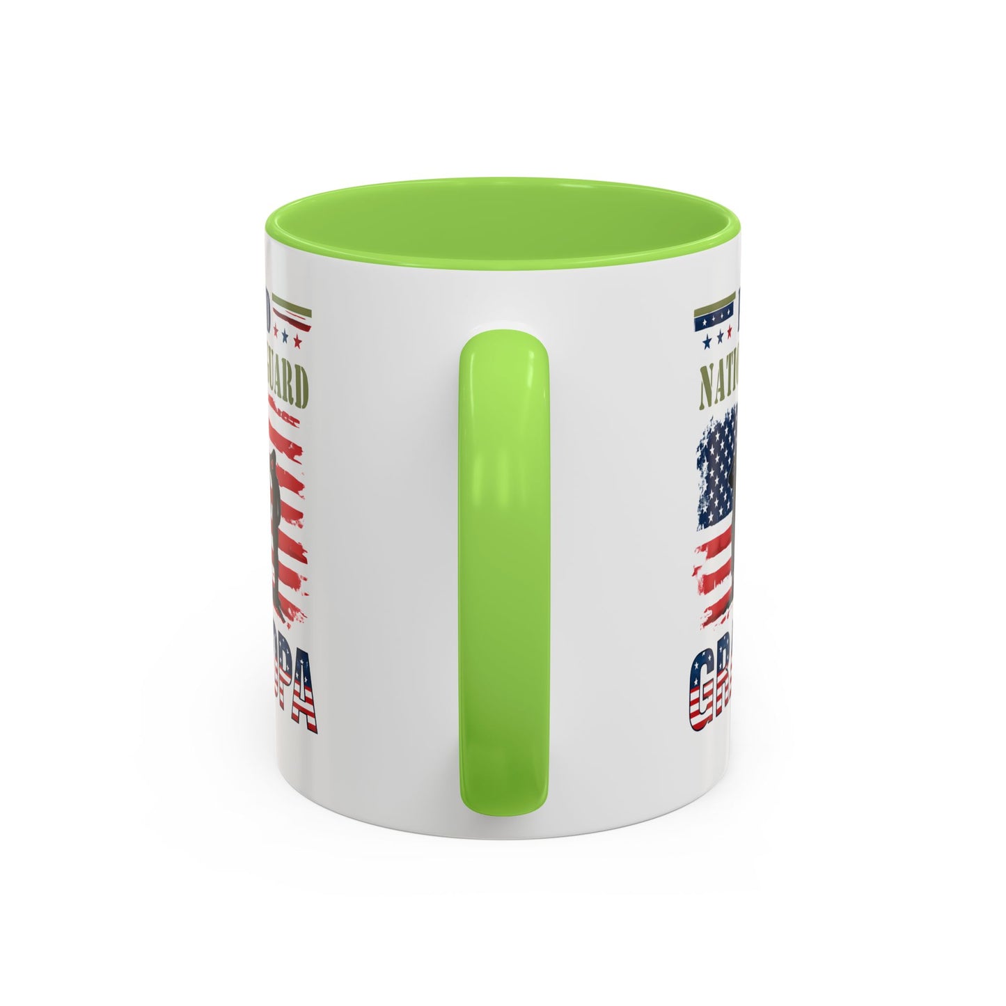 National Guard, Proud Grandpa Coffee Mug, Veteran Appreciation, Gift for Heroes, Military Family Gift