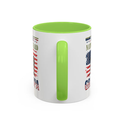 National Guard, Proud Grandpa Coffee Mug, Veteran Appreciation, Gift for Heroes, Military Family Gift