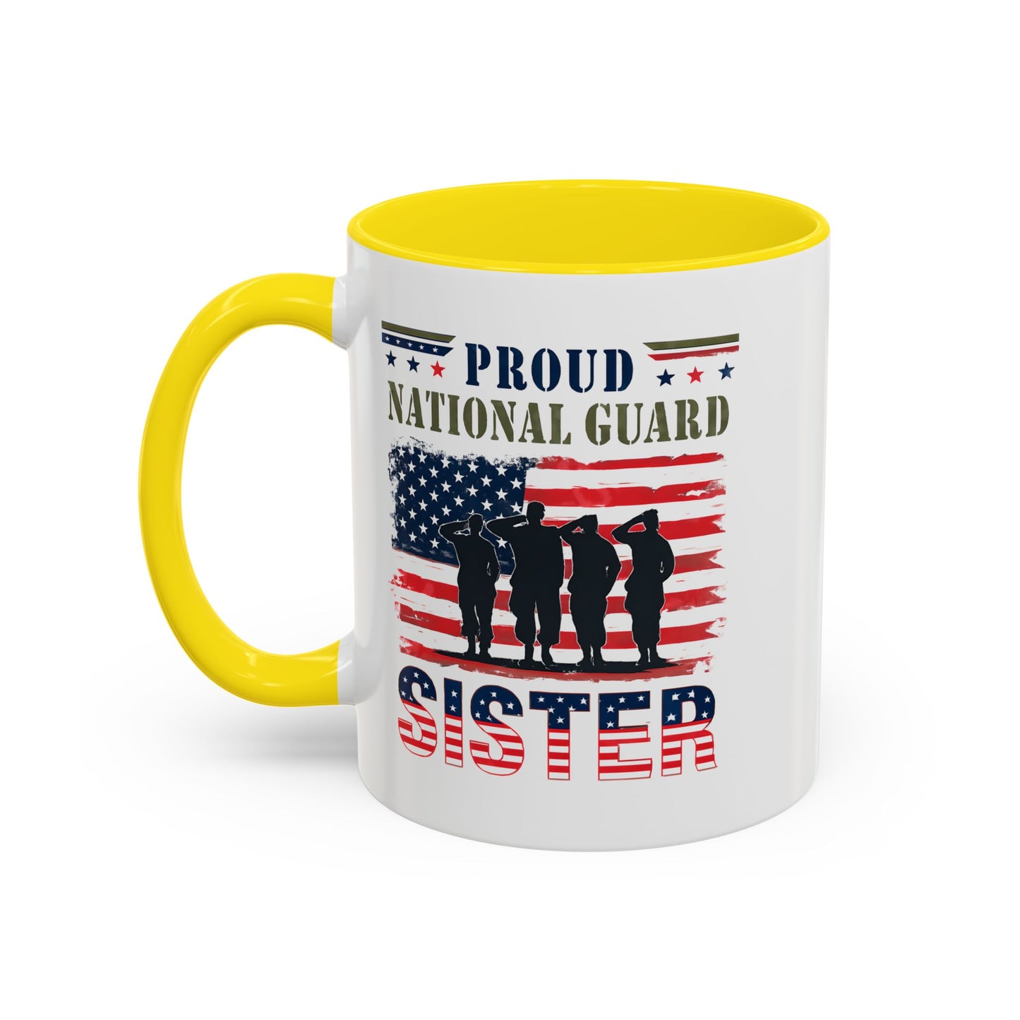 Proud National Guard Sister Mug, Army National Guard, Armed Forces Gift, Veteran Appreciation, Gift For Heroes