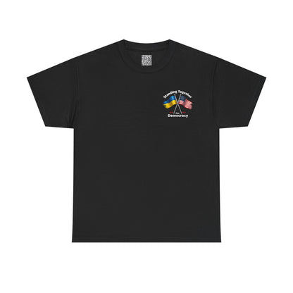 Standing With Ukraine 8647 Sunflower, Resistance Shirt, Unisex Deluxe, Ukrainian Gifts, Resist, Anti Trump, Ukraine Gifts, Unisex Deluxe Tee