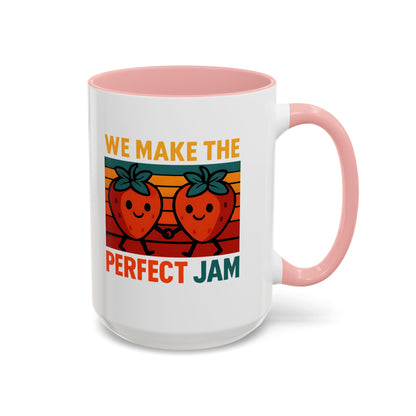 Humorous Strawberry Jam Coffee Mug, Summer Vibes Mug, Strawberry Mug, Food Humor Mug, Hilarious Mug, Gift Idea