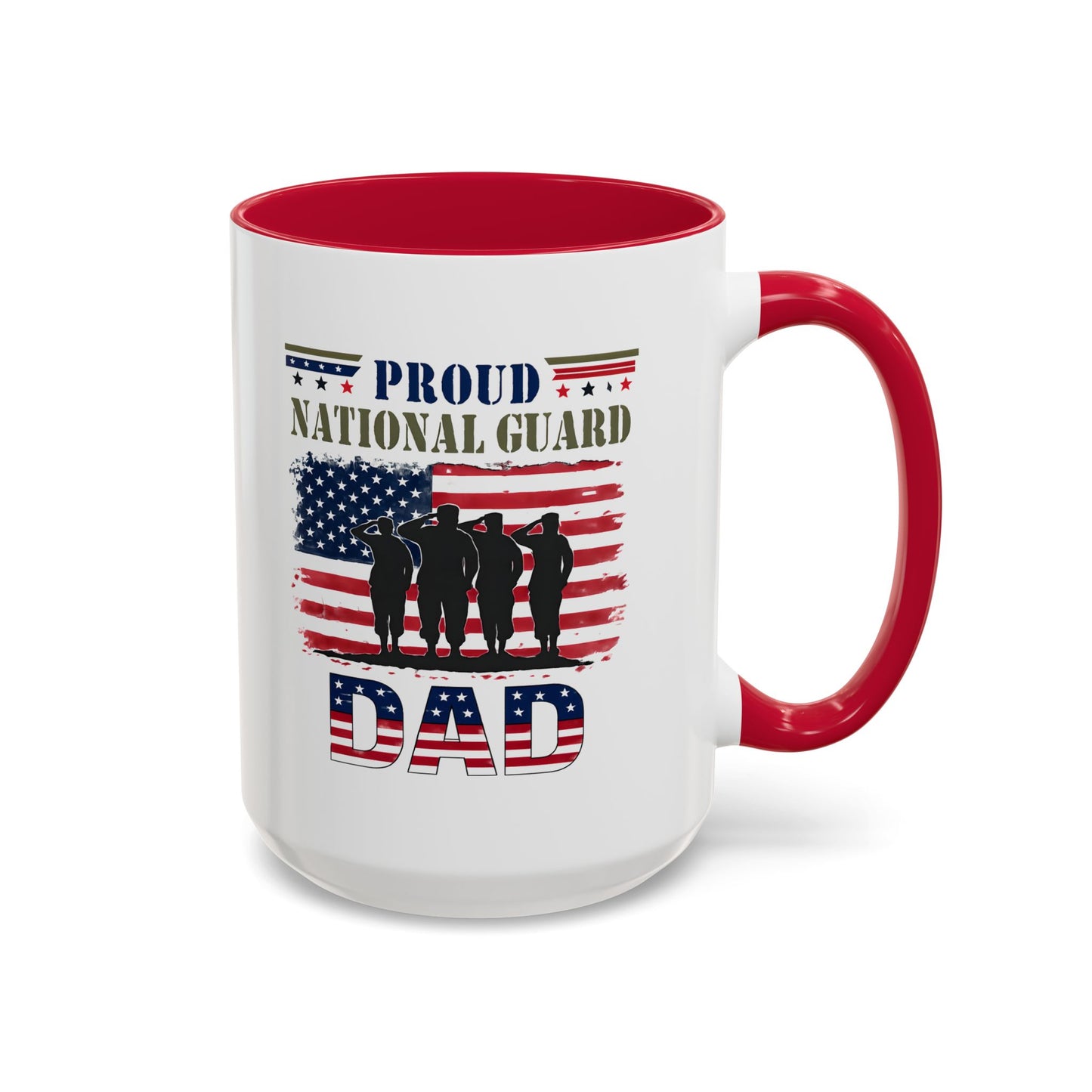 National Guard, Proud Dad Coffee Mug, Army National Guard, Veteran Appreciation, Military Family Gift, Gift For Heroes