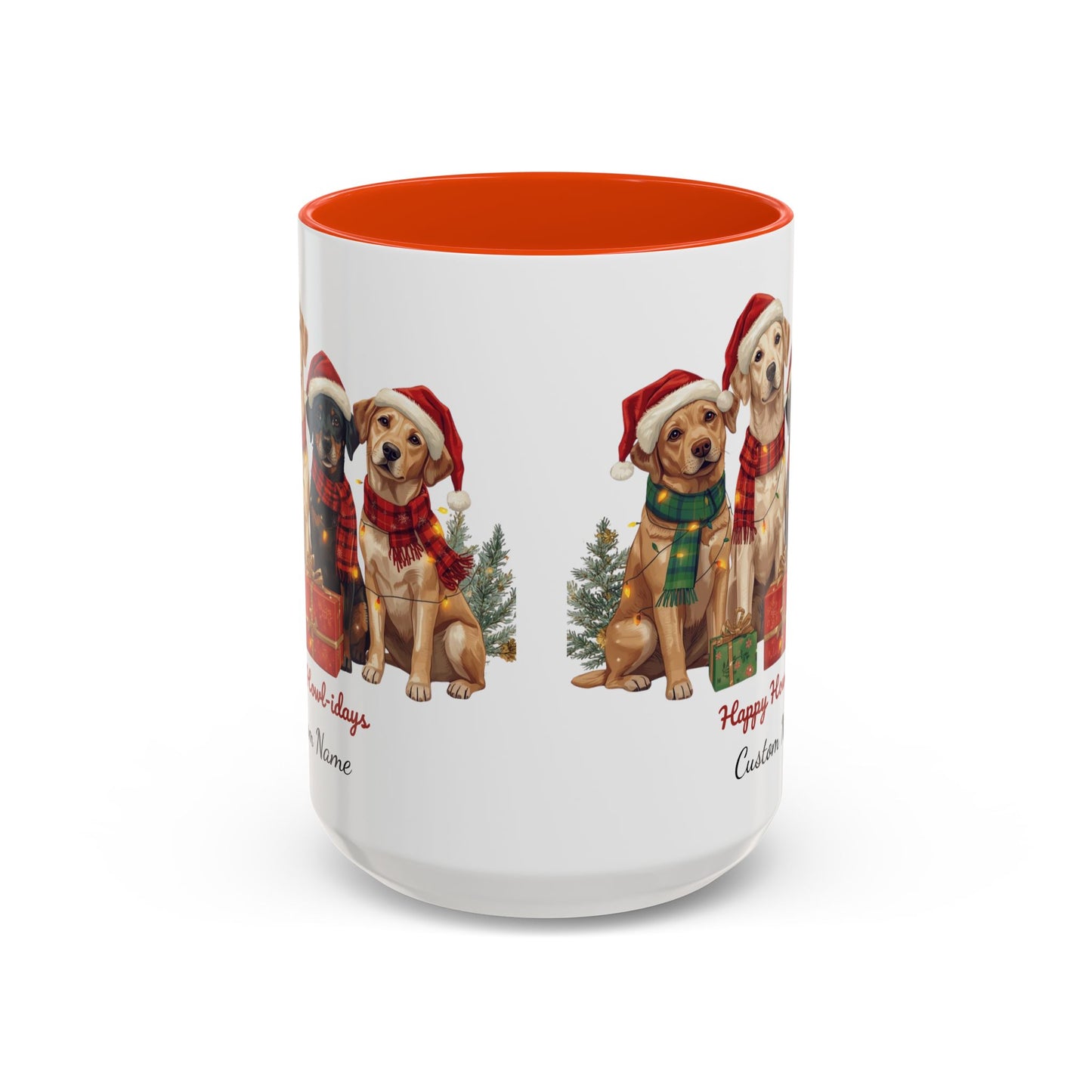 Festive Dog Mug, Dog Christmas Mug, Cute Christmas Dog, Custom Dog Mug, Holiday Spirit, Merry Christmas, Family Xmas Mug