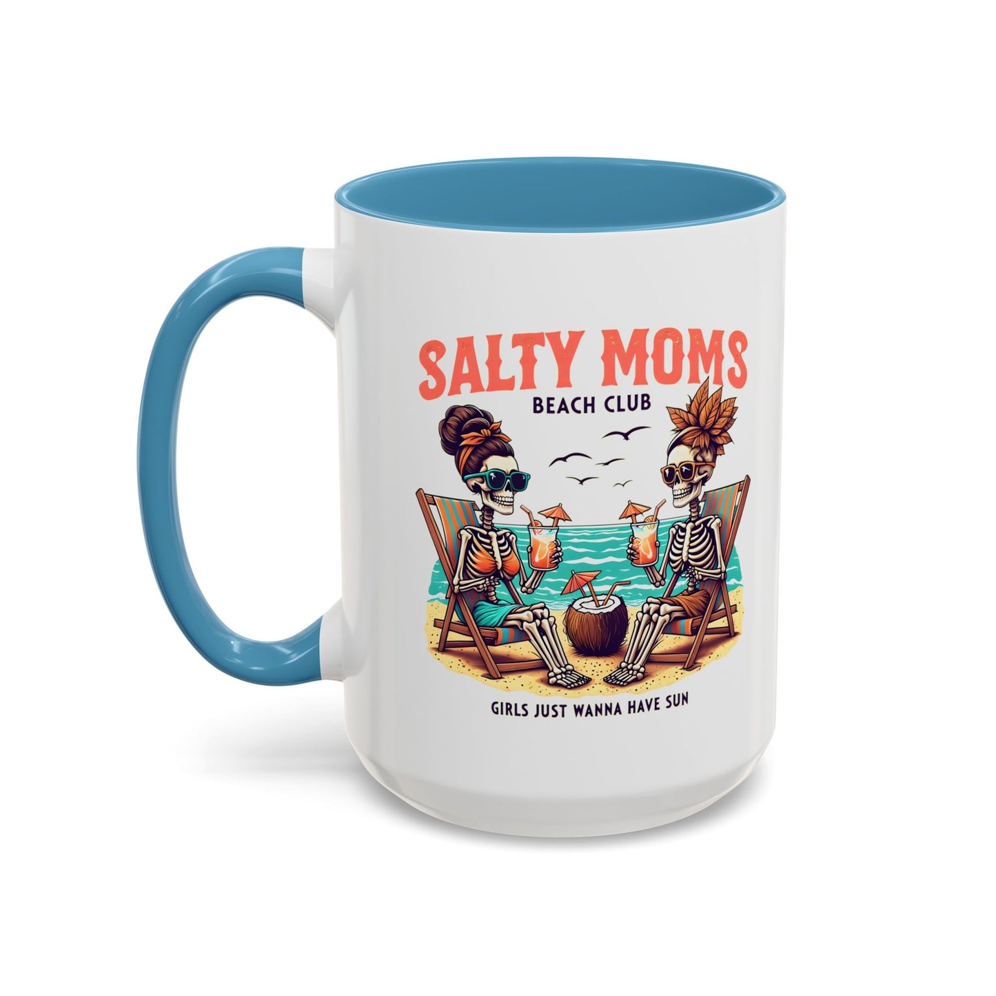Salty Moms Beach Club Mug, Salty Mug, Summer Mom Mug, Hot Mom Summer, Beach Club Mug, Stay Salty Mug, Beach Days