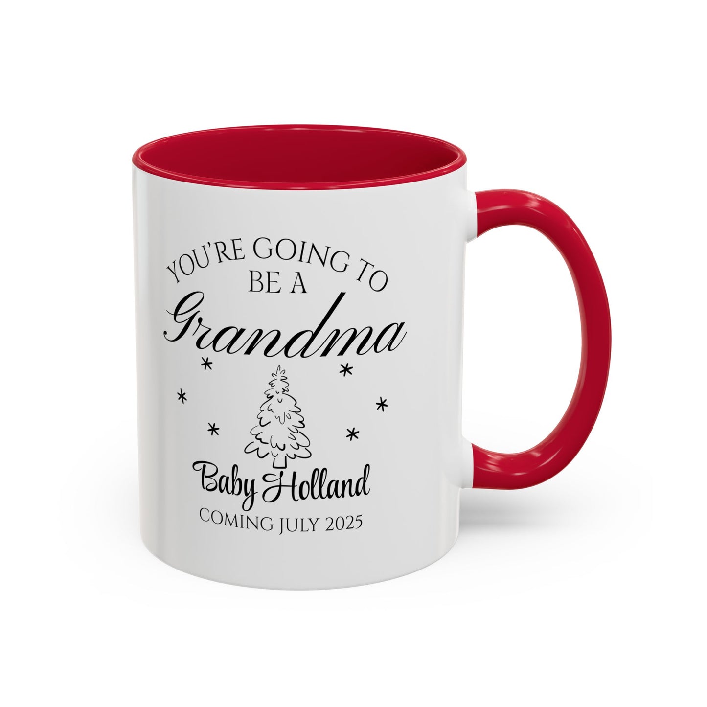 You’re Going to Be a Grandma Mug, Pregnancy Announcement Coffee Cup, New Grandma Gift, Baby Reveal Mug for Grandparents, 2025 Baby Announcement