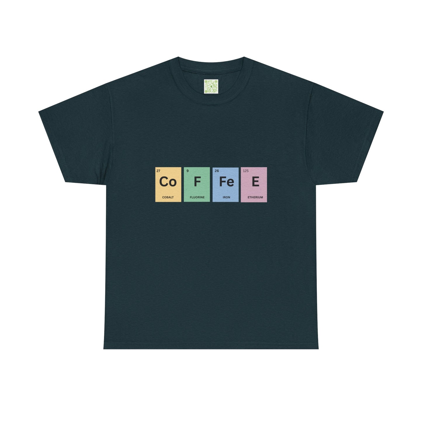 Creative Coffee Science Shirt, Chemistry Elements Tee, Periodic Table Shirt, Gift for Chemist, Science Teacher