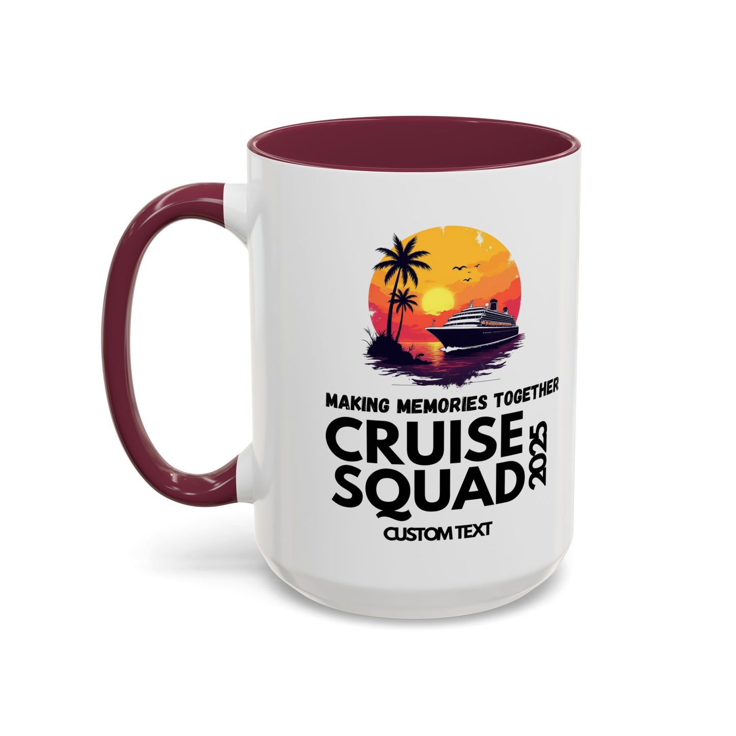 Custom Cruise Squad, Cruise Group, Cruise Party Mug, Group Cruise Mug, Cruise 2025, Matching Cruise Mug, Family Travel Mug