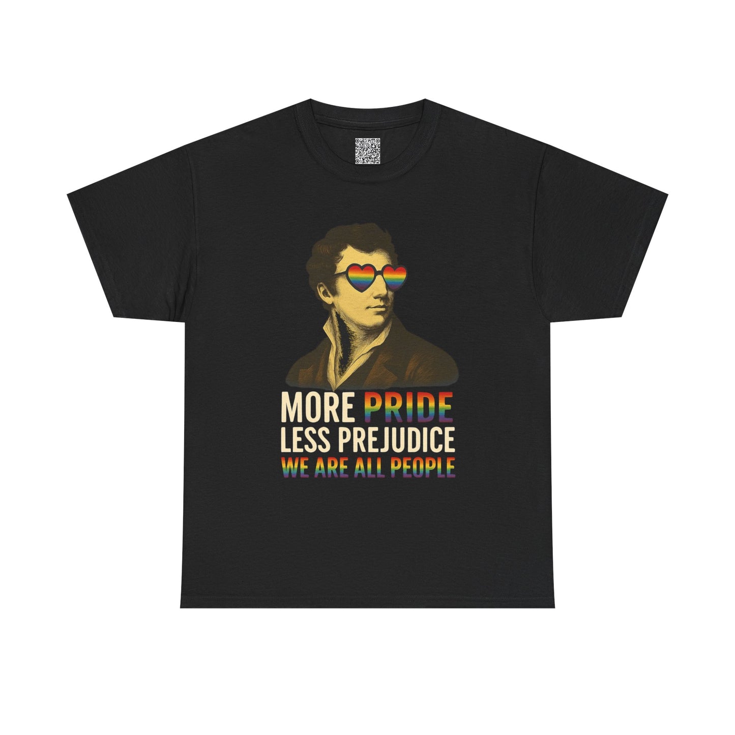 Pride Month Graphic Tee, More Pride Less Prejudice, Queer Shirt, Trans Shirt, Lesbian Shirt, LGBT Pride Outfit, pridemonth, Gay Pride