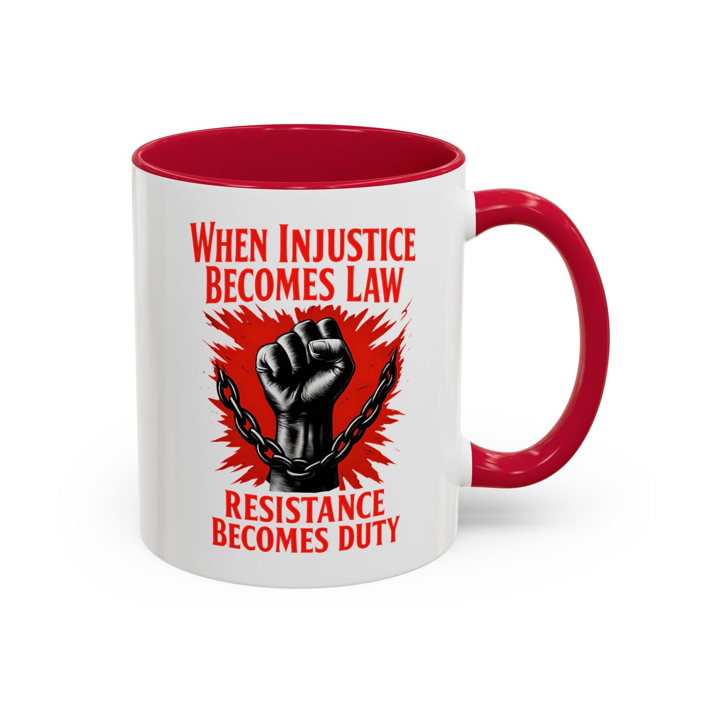 anti trump mug, chinga la mirgra, When Injustice Becomes Law, Resistance Mug, Social Justice Mug, Equality Coffee Cup, Resist Mug Gift