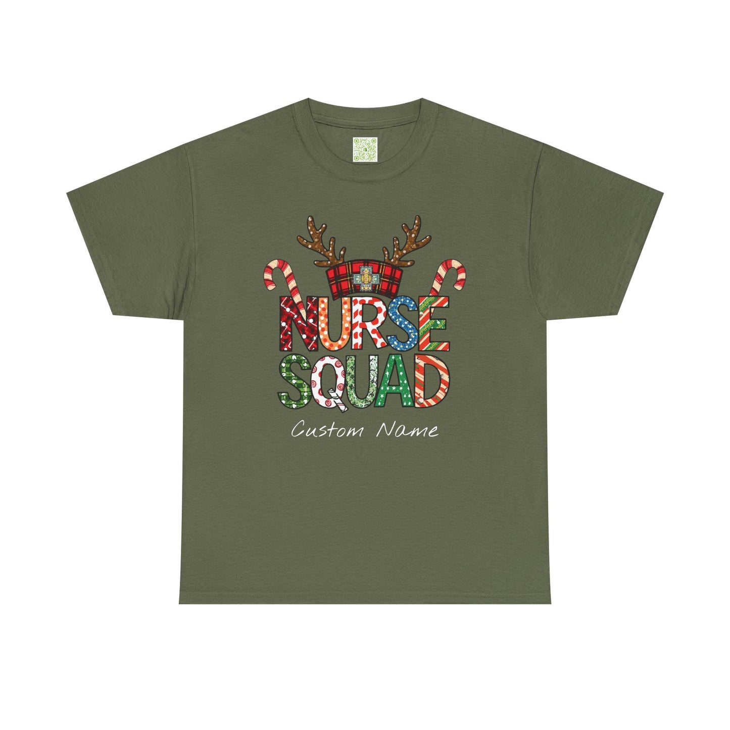Personalized Nurse Squad Holiday Tee, Snowman Shirt, Christmas Womens, Future Nurse Gift, Nurse Gift, Gift For Nurse