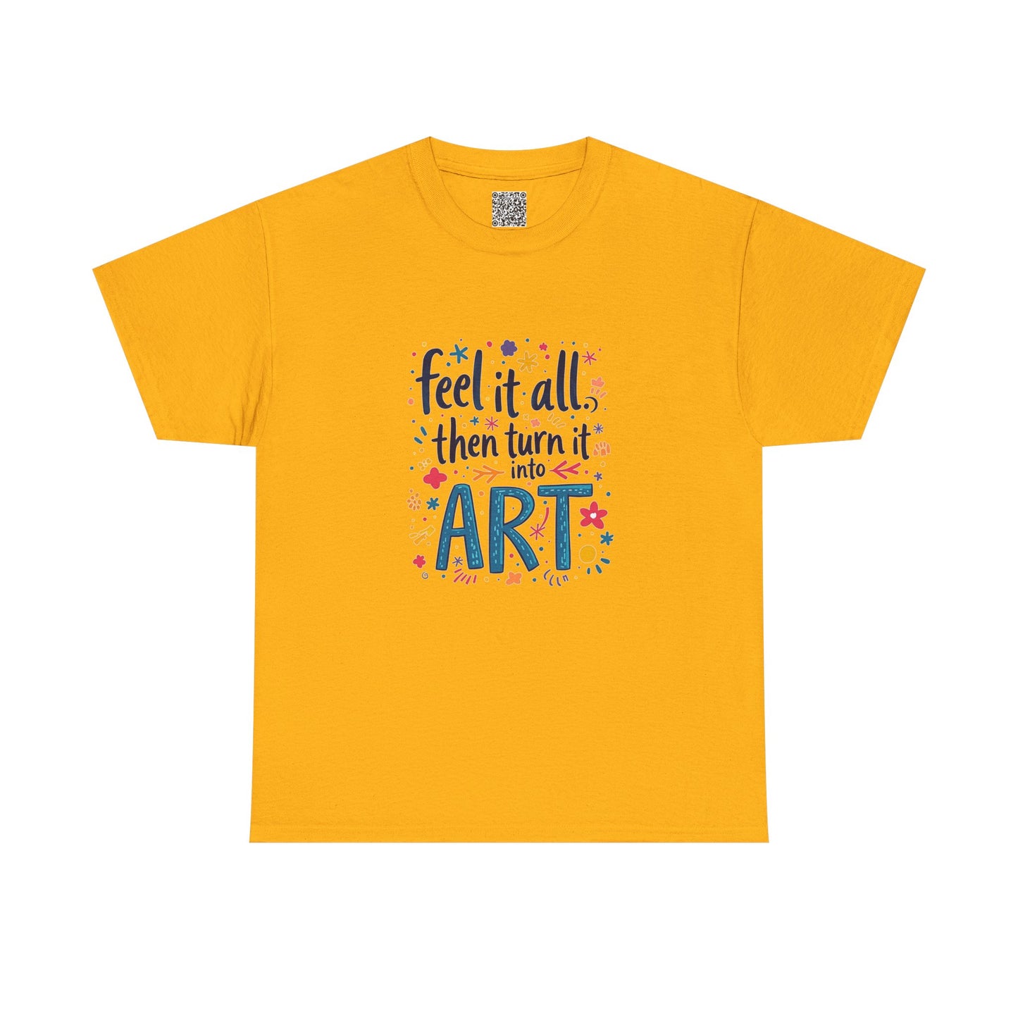 Enneagram 4 Feel, It Turn Into Art TShirt, Enneagram Type 4 Tee, Personality Types, Individualist Shirt, Self Growth, Enneagram4 Tee