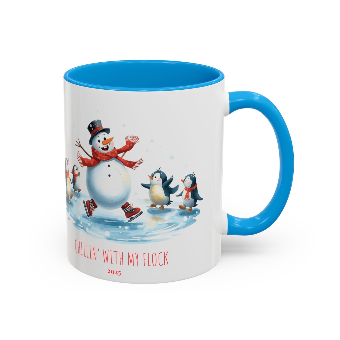 Christmas Snowman Mug – Cute Holiday Coffee Cup, Snowman Lover Gift, Hot Chocolate Mug, Christmas Cocoa Cup, Gift for Her 2025